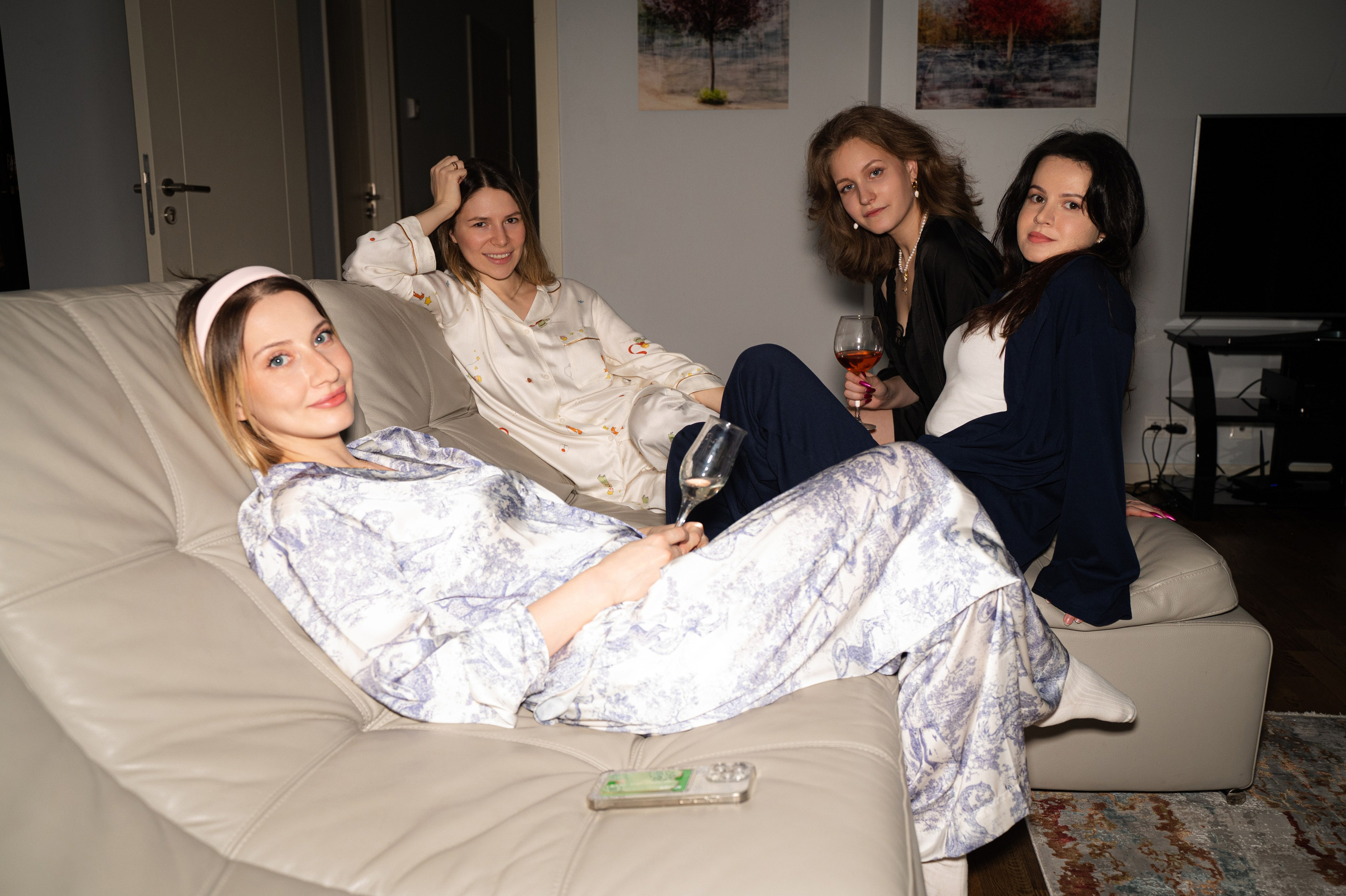 Пижамная вечеринка. Семейный фотограф в Москве Ольга Барсукова