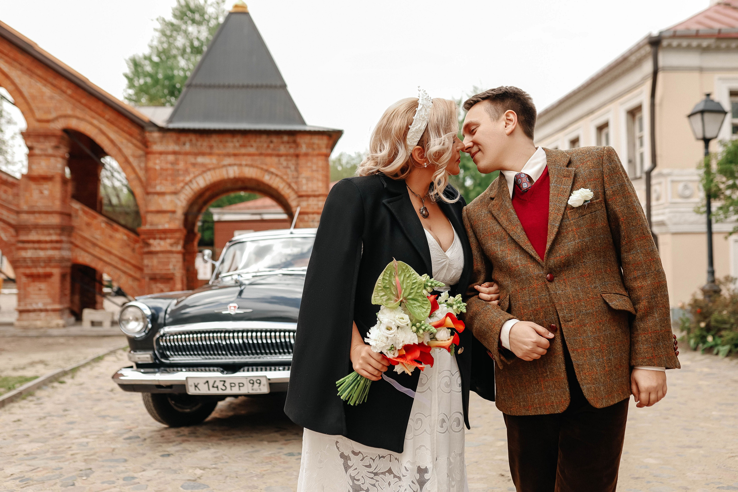 Свадебная фотосессия в стиле ретро. Свадебный и семейный фотограф в Москве