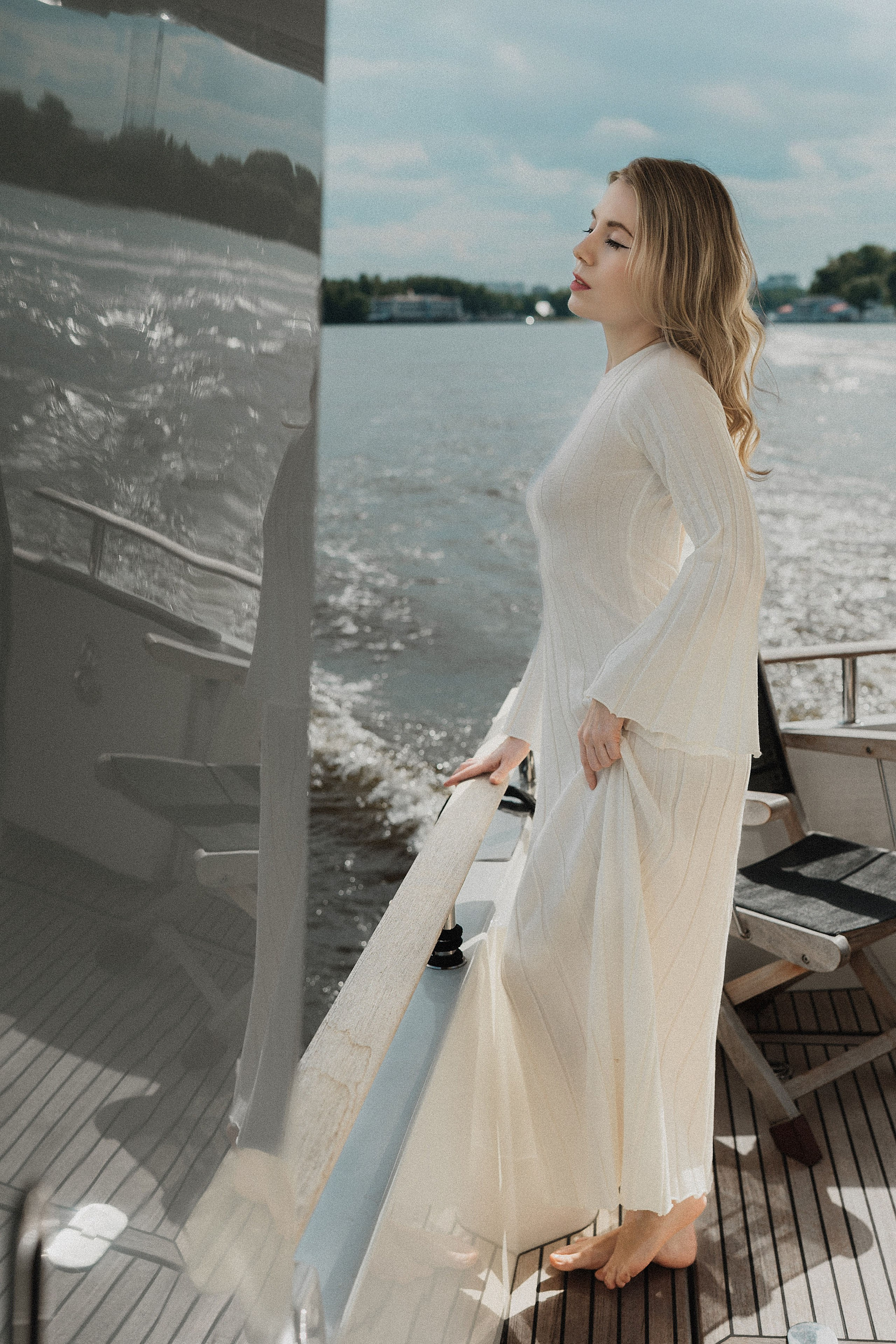 Девичник на яхте. Фотограф в Москве Ангелина Ким