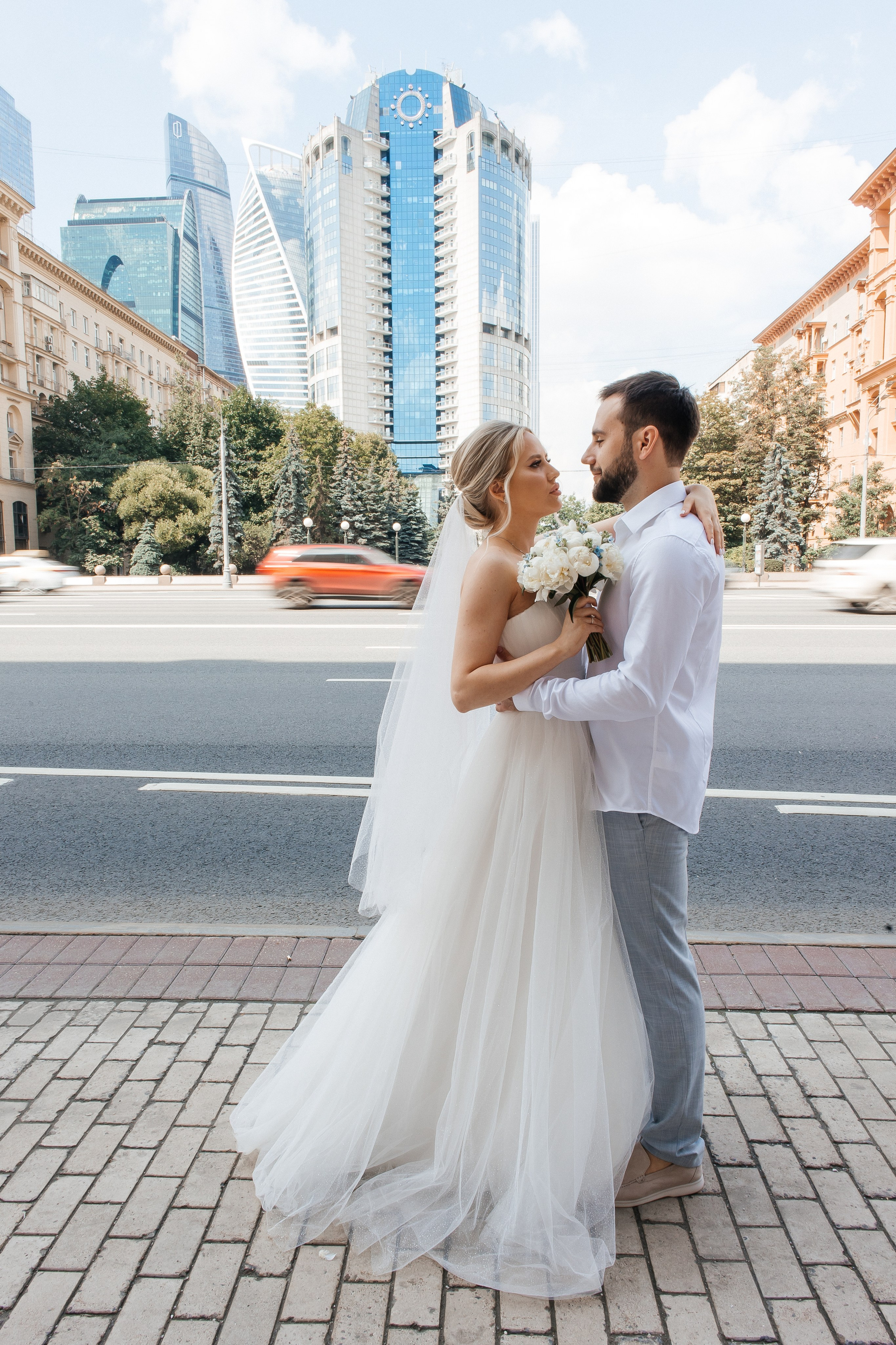 Борис и Ксения (утро + Загс + прогулка). Фотограф в Москве Екатерина Потапова