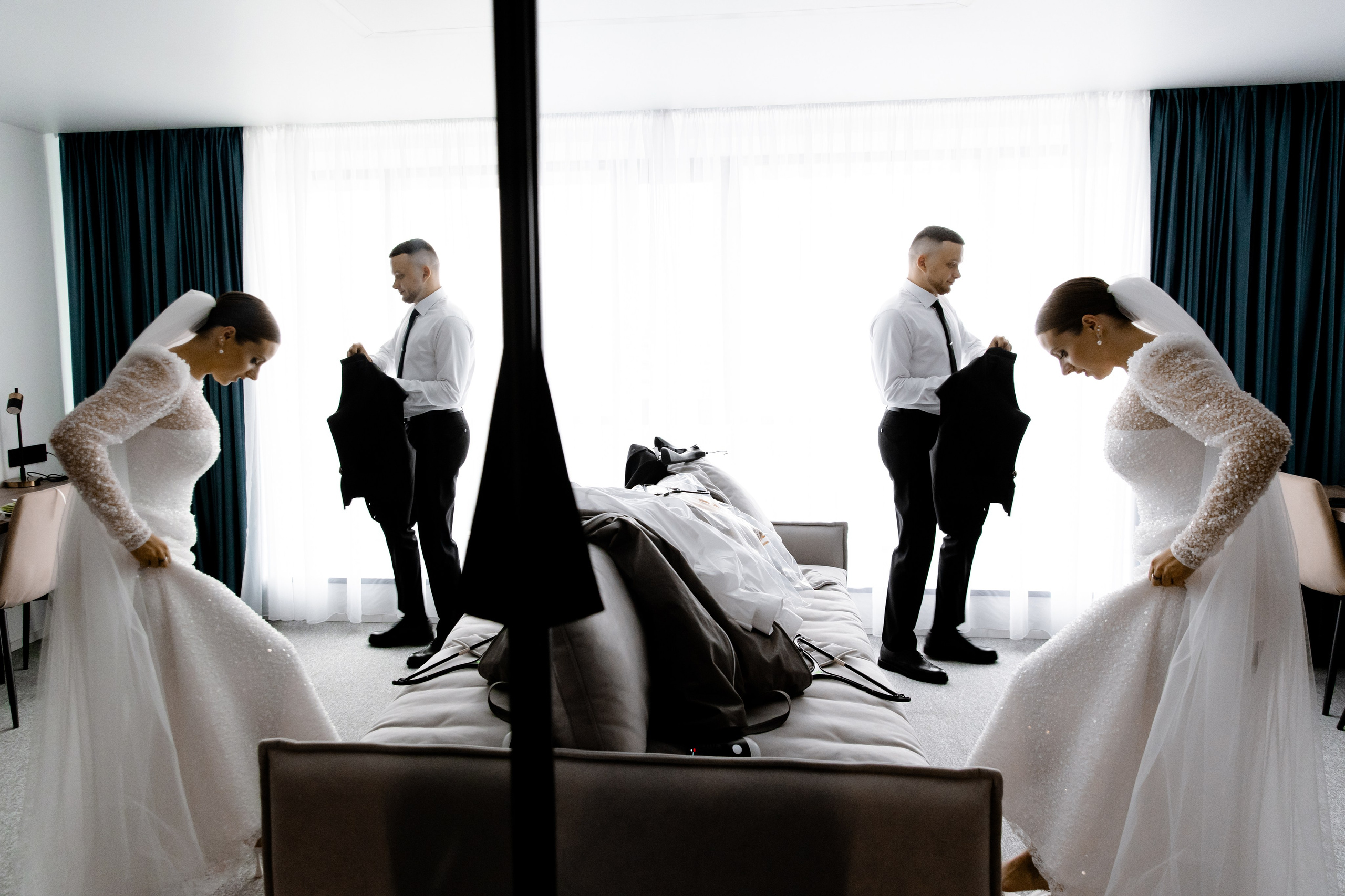 Свадебный день Саши и Влады. Свадебный фотограф Анна Бабахина