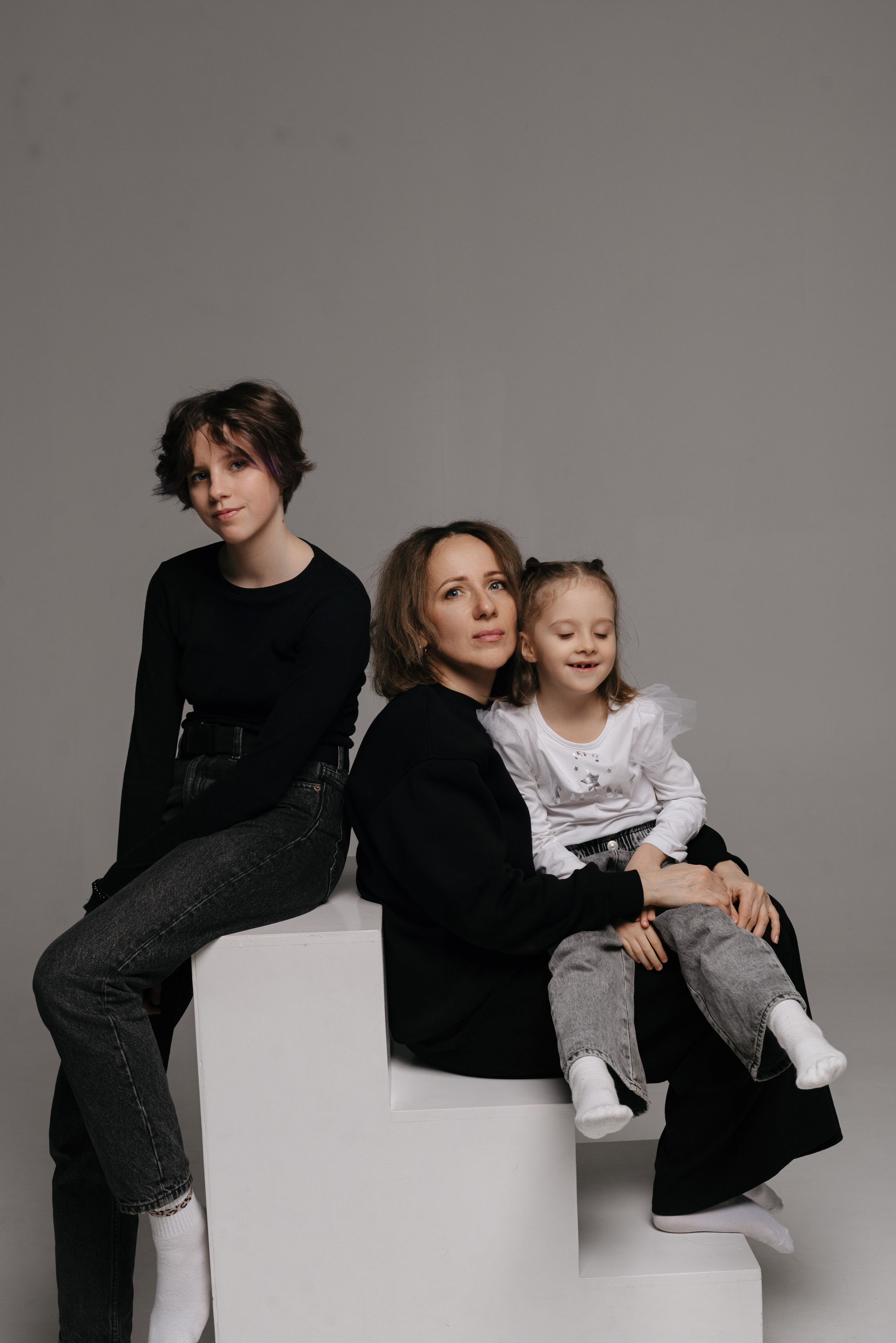 Марина и её чудесные дочки. Фотограф в Самаре | Катерина Гущина