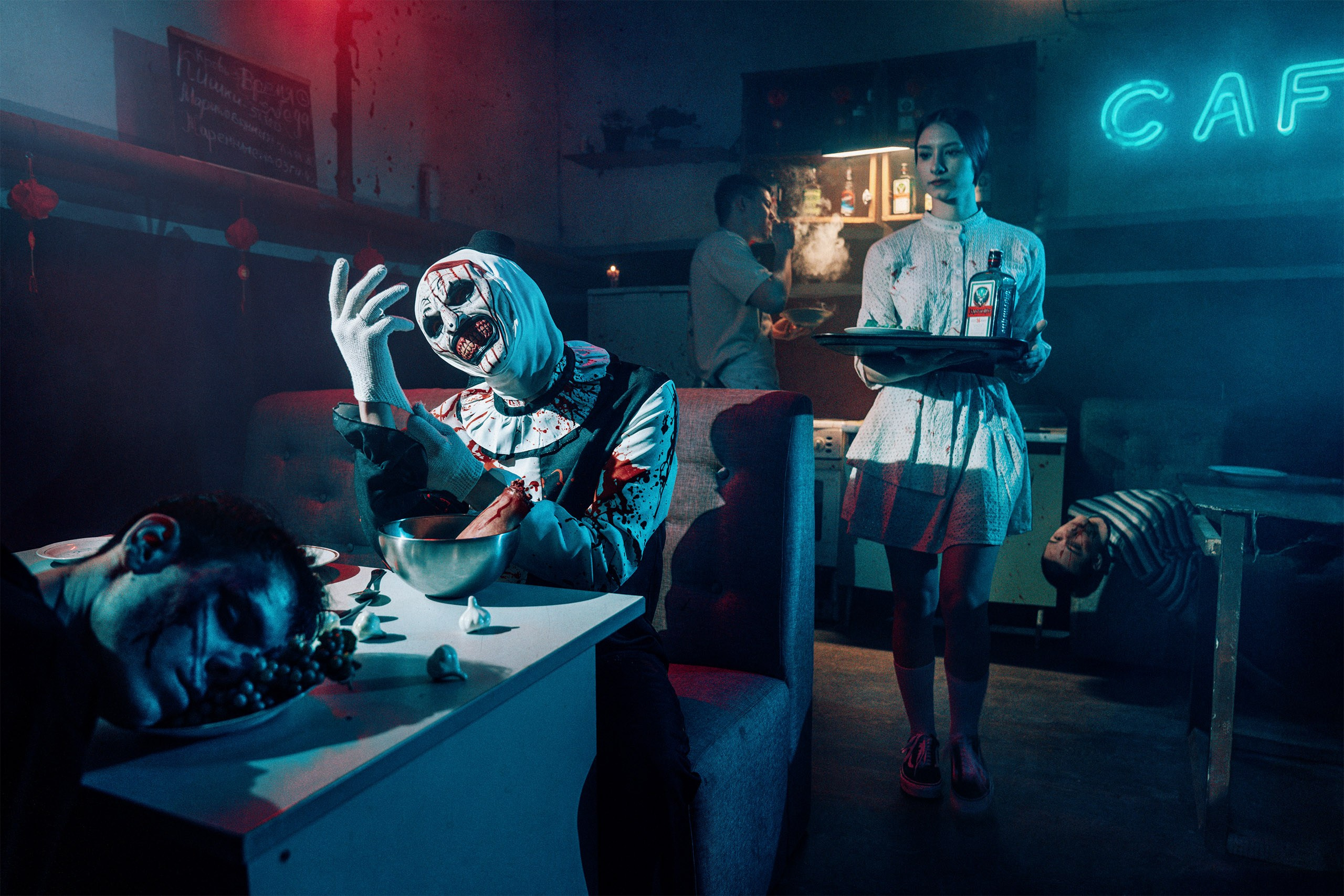 Фотосъёмка для хоррор и экшен квеста. Рекламный фотограф в Москве Алексей Тверяков