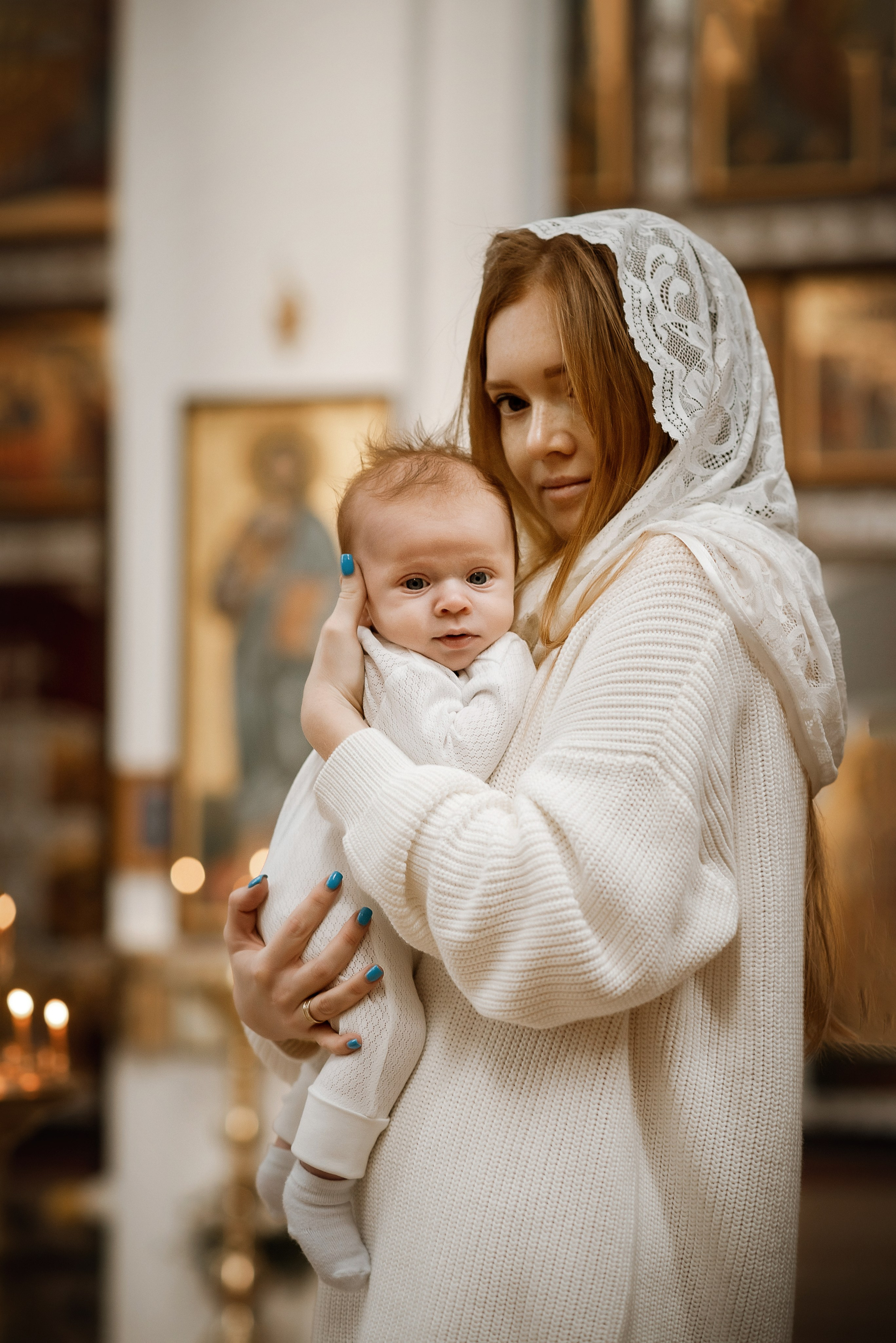 Крещение Кирилла _ Храм иконы БМ Целительница. Семейный фотограф в Ростове-на-Дону Татьяна Литвинова