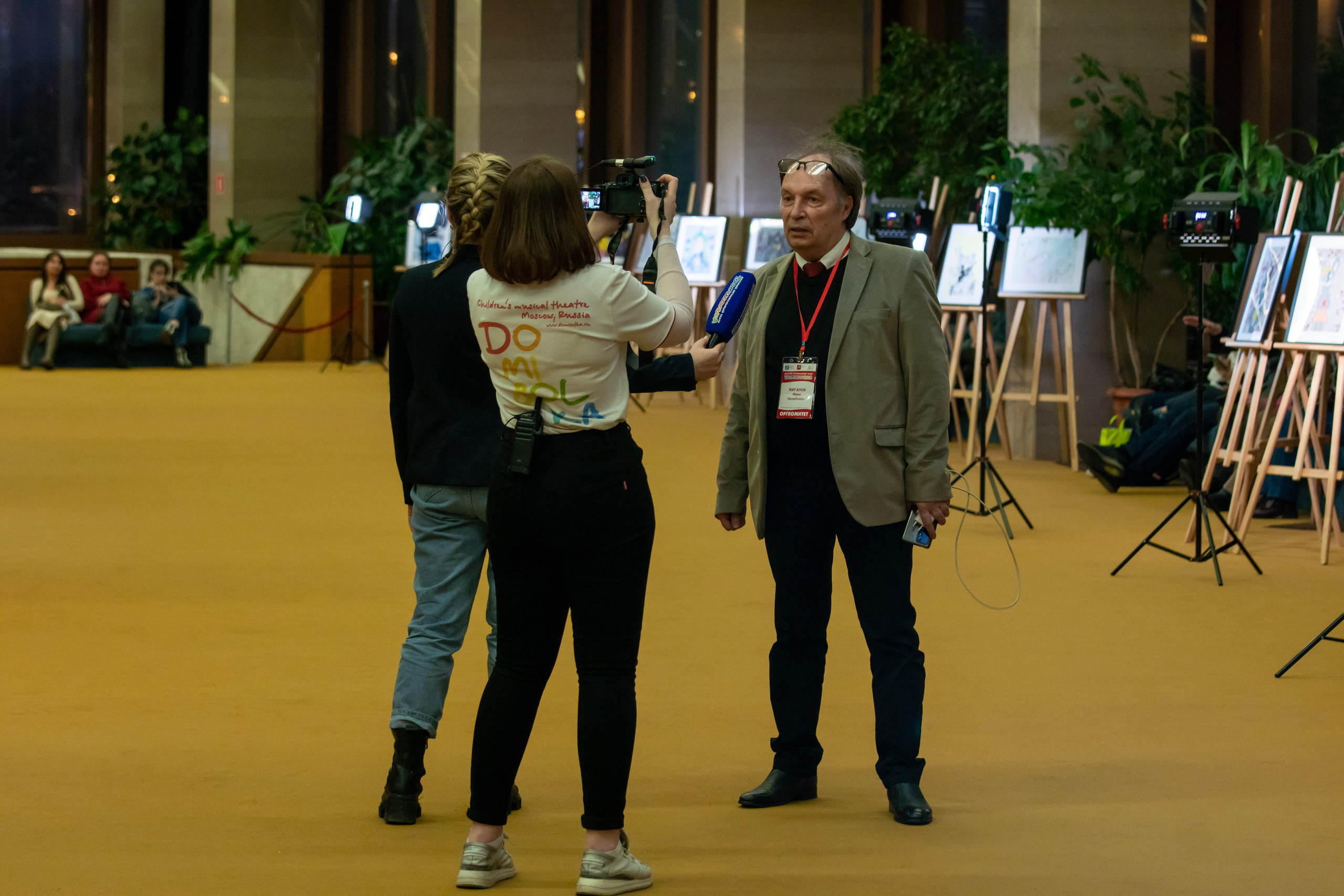 Съёмка концерта для Домисольки, большой концертный зал Космос. «Студия DRONAVT`s» — видеосъёмка и фотография г. Москва