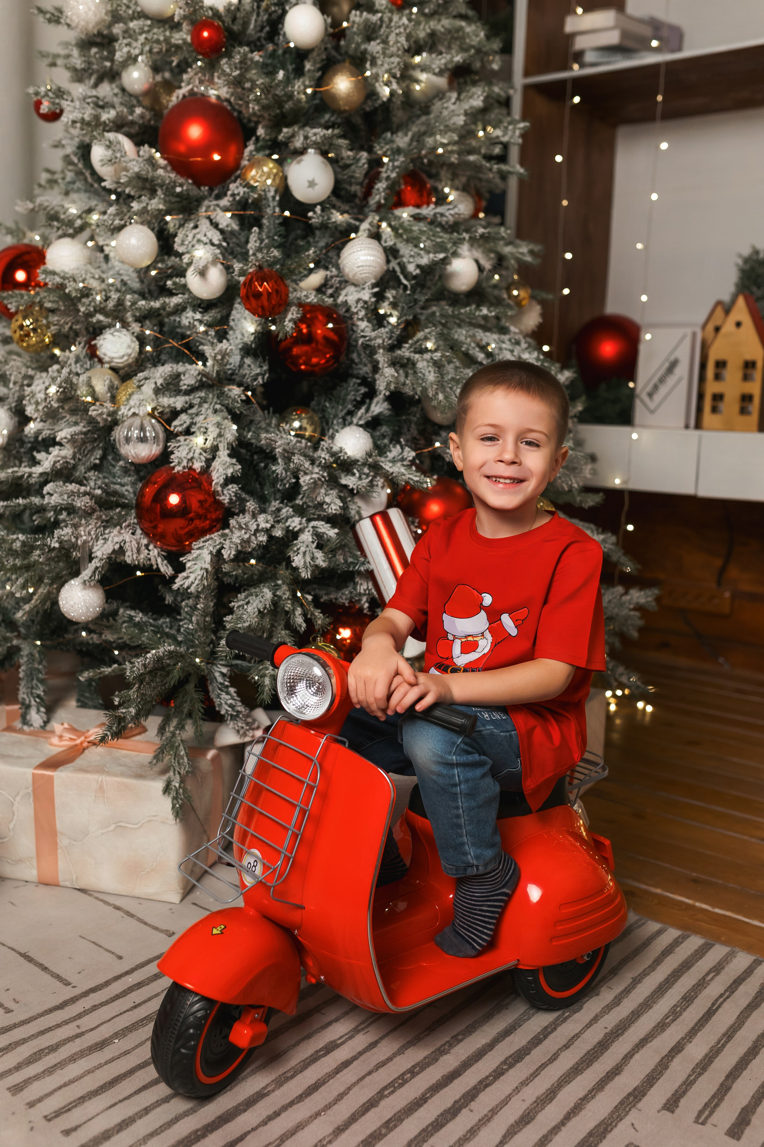 Новогодний фотосет двух семей. Свадебный фотограф в Хабаровске