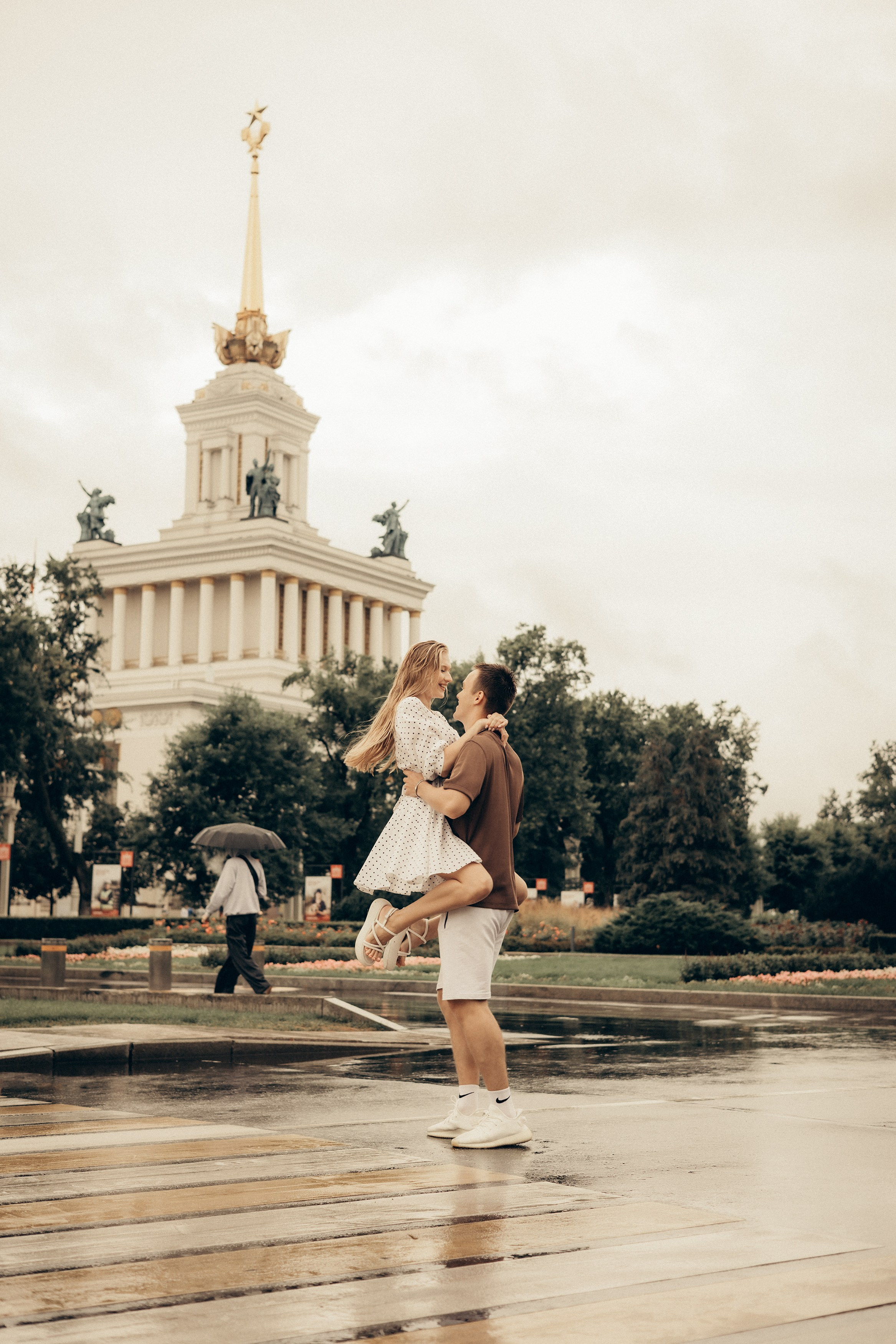 Дождь и любовь. Семейный фотограф, детские, семейные, лав стори съемки в Москве