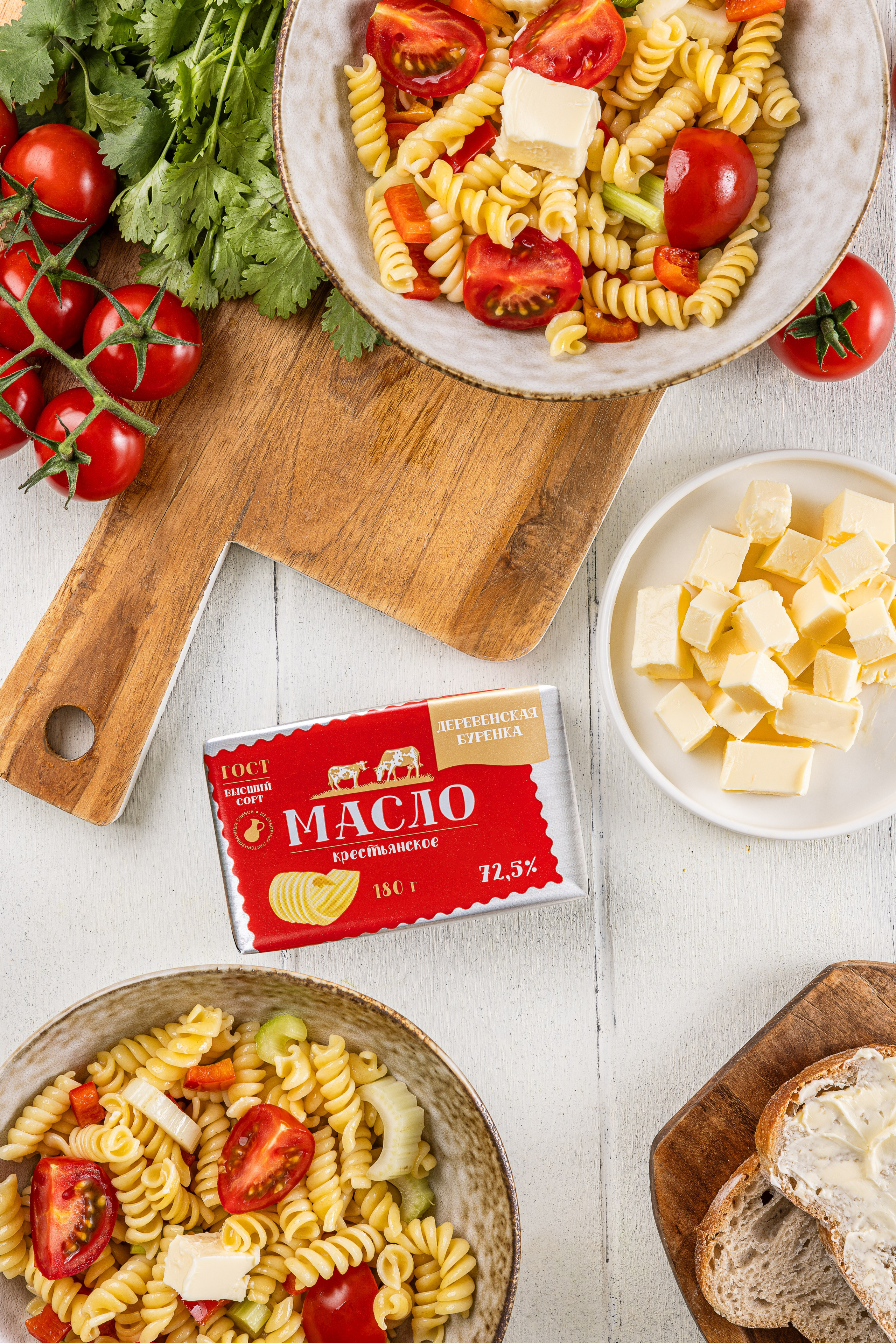 ТМ Деревенская Буренка. Юлия Космо — фуд-фотограф, предметный стилист, Москва