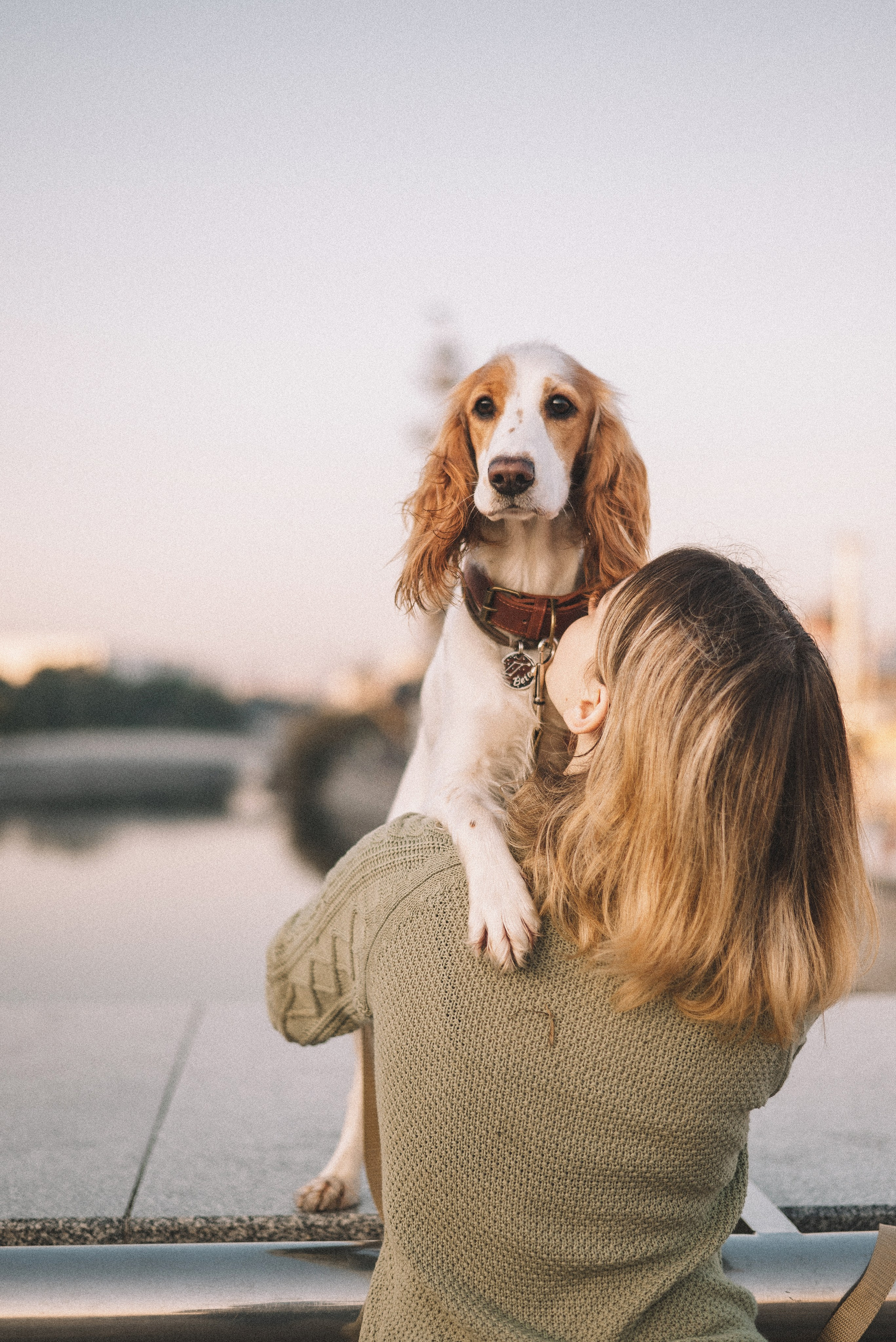 Маша и Вега. Фотограф-анималист Богданова Полина