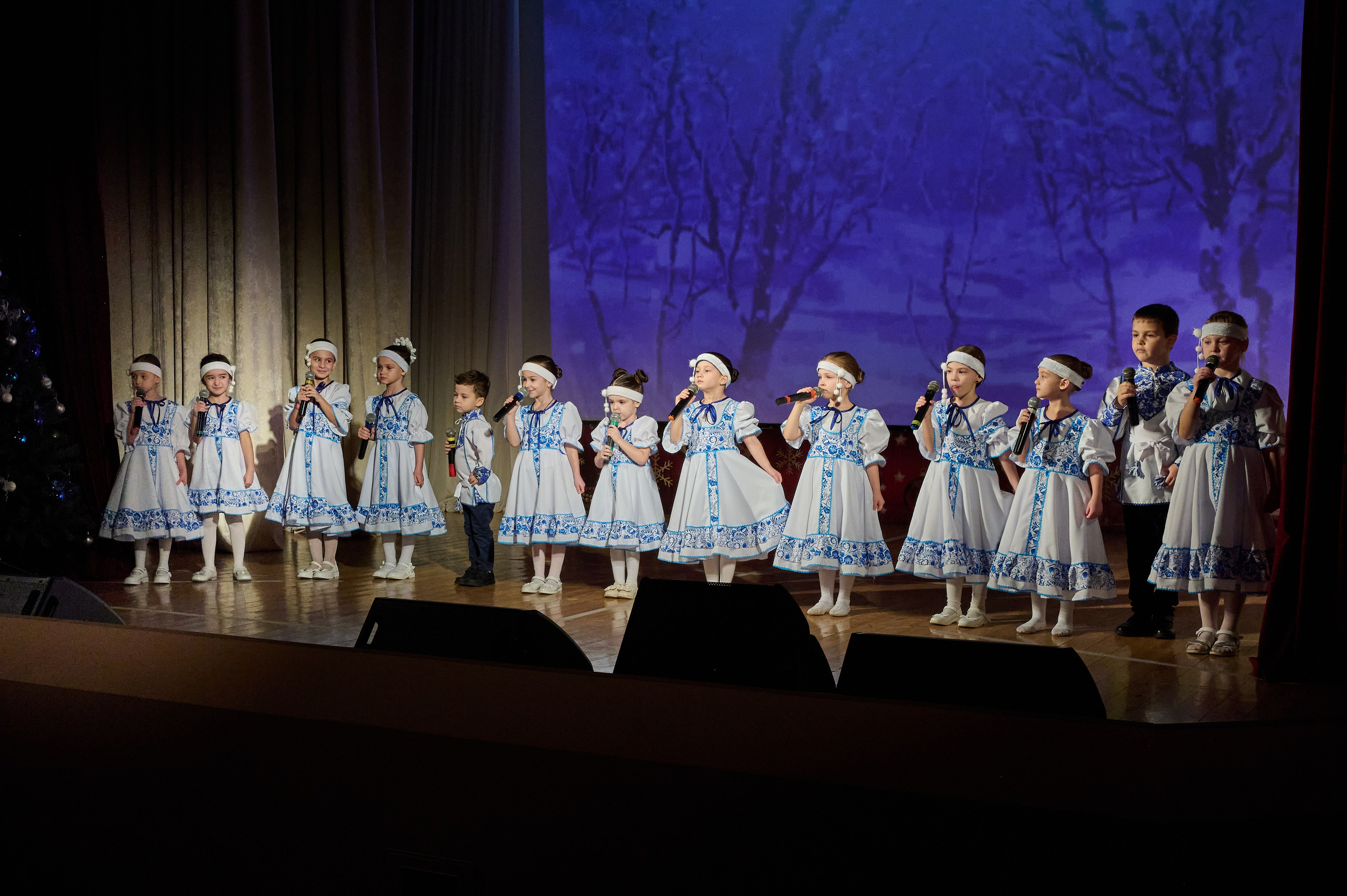 Новогодний концерт. Жизнь курорта Кабардинка в фотографиях