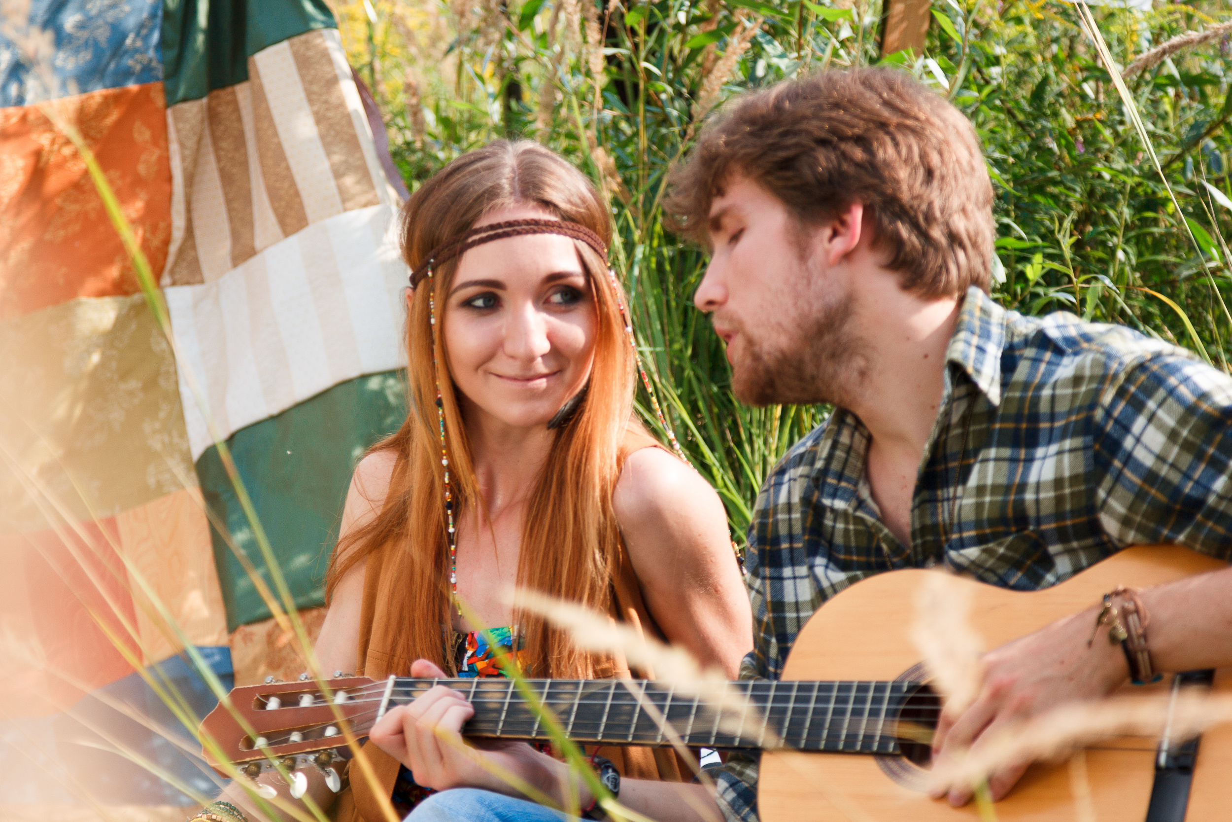 Фотосессия LOVE Story в стиле Хиппи All you need is Love