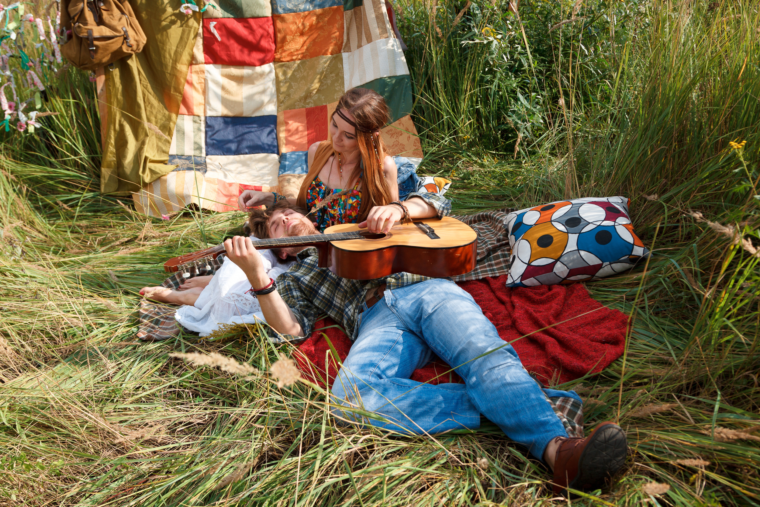 Фотосессия LOVE Story в стиле Хиппи All you need is Love