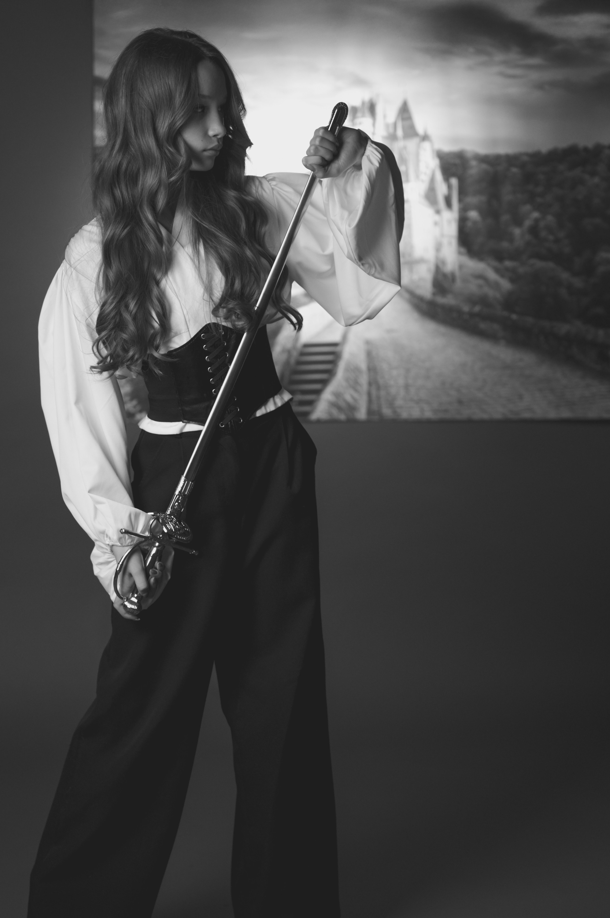 Художественная съемка с шпагой в Калуге