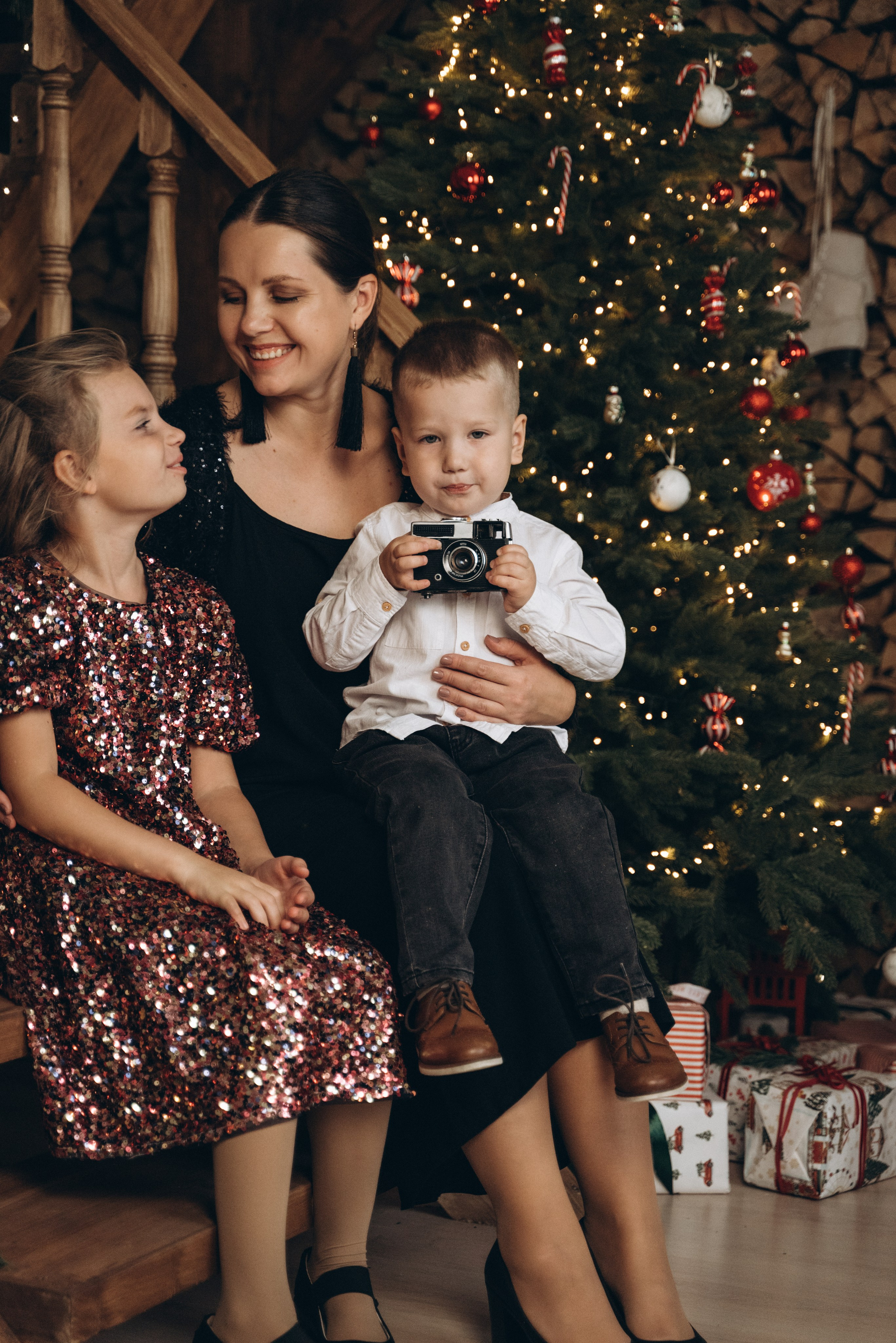 Новогодняя история. Семейный фотограф в Минске Дарья Дреко