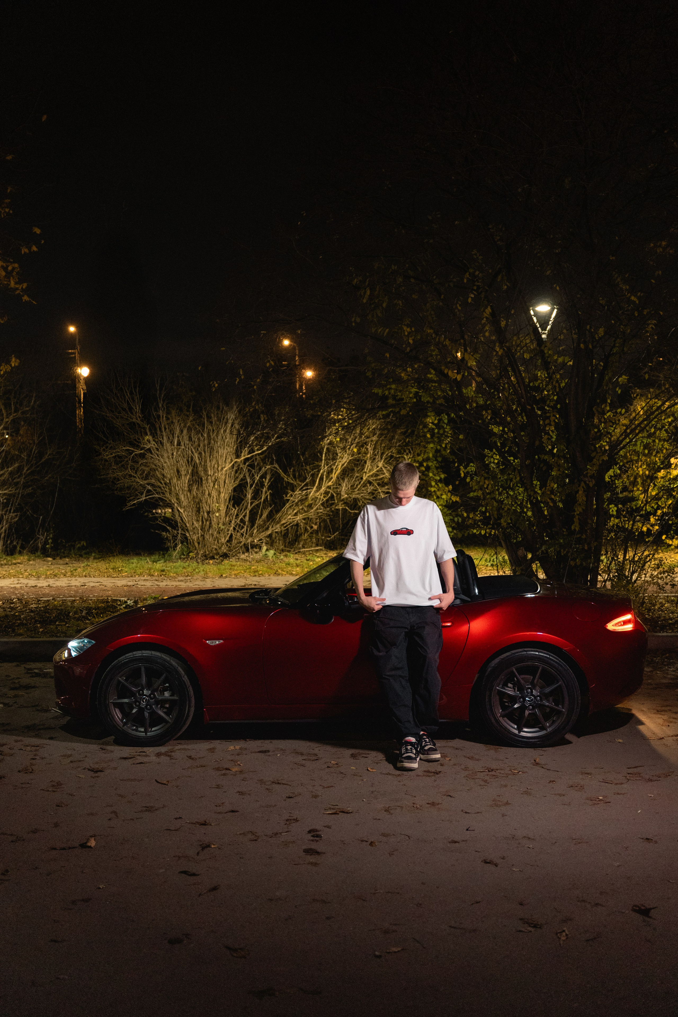 Фотографии футболок Cotton Cars и Mazda MX-5