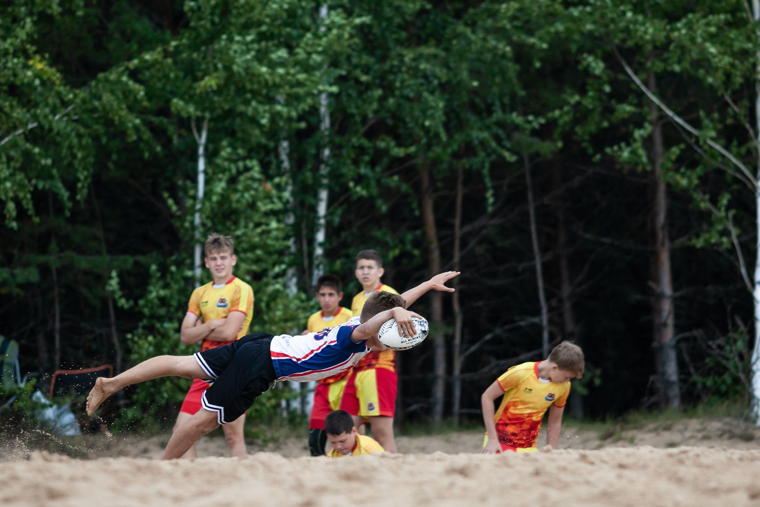 «Кубок «Молота» по пляжному Регби. Фотография