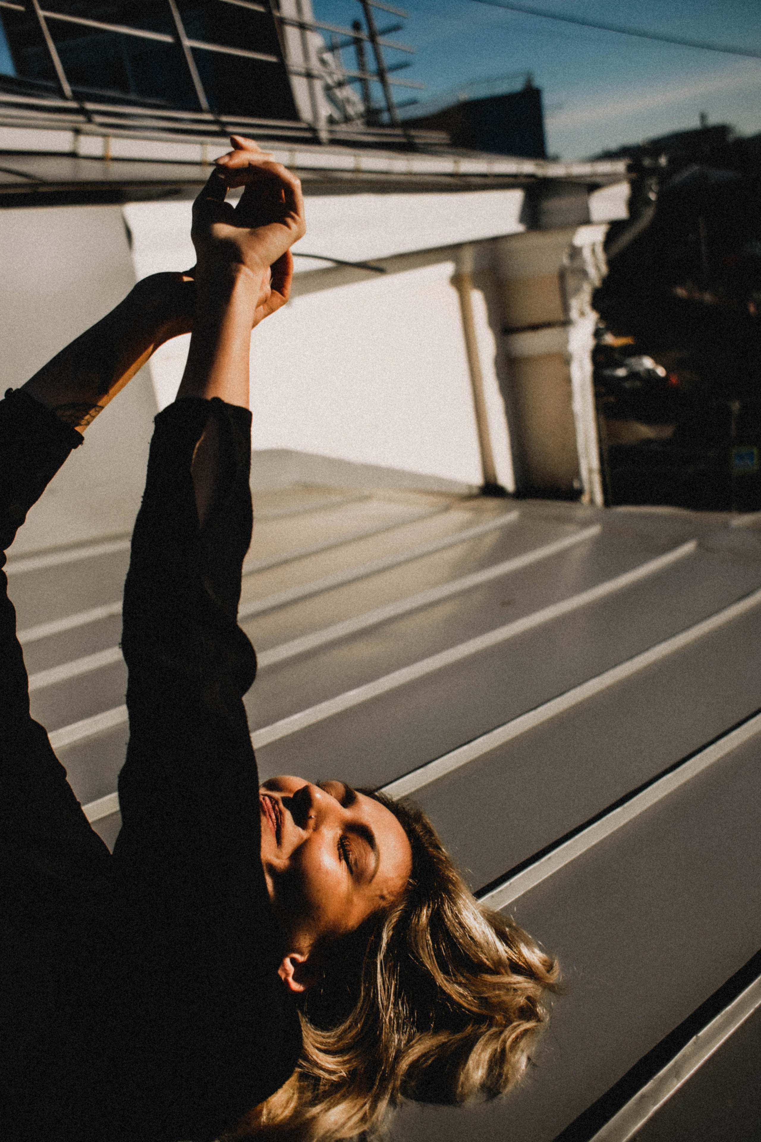 Кристи на крыше. Фотограф в Нижнем Новгороде