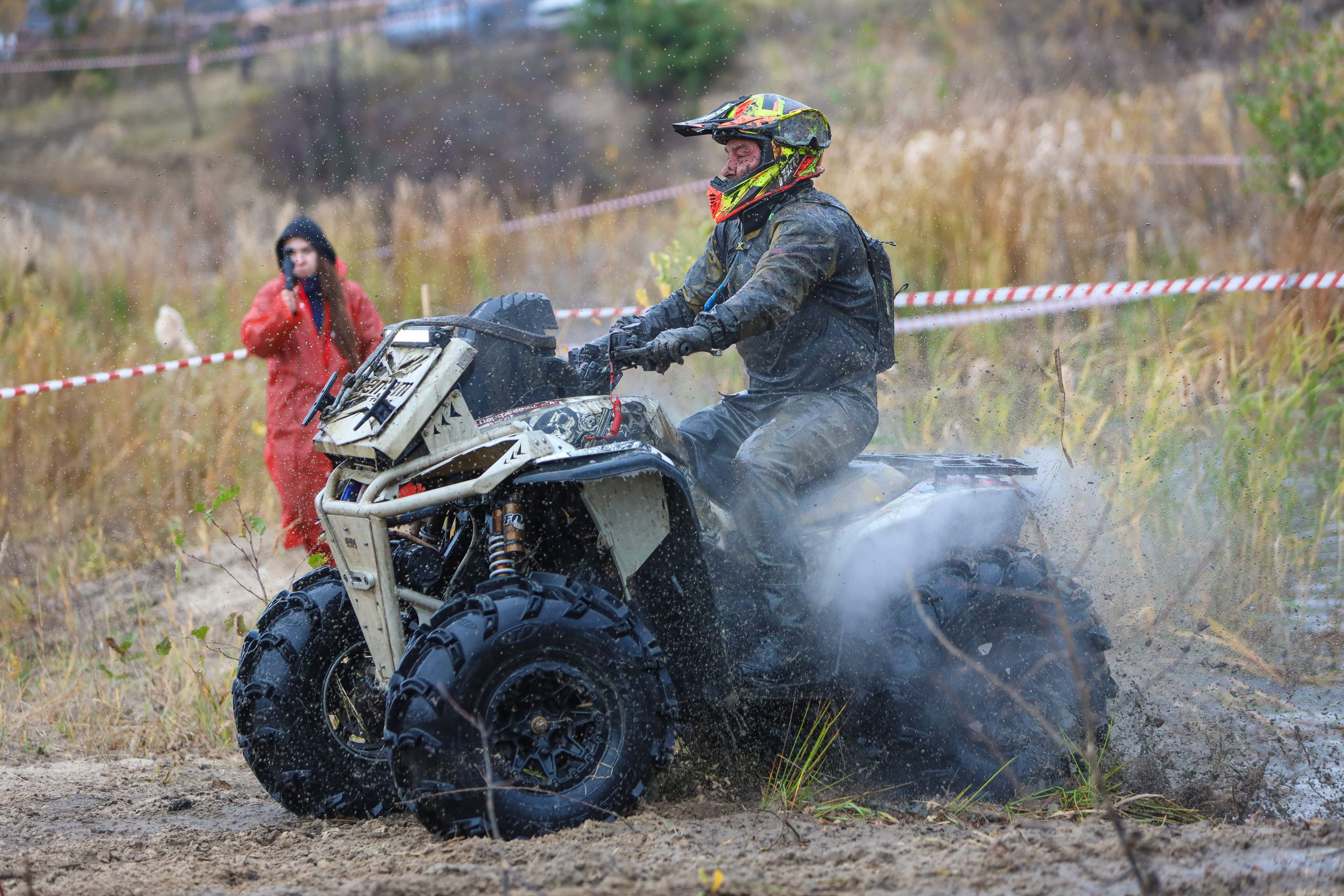 Гонки на квадроциклах Грязевое кольцо. Спортивный фотограф в Самаре