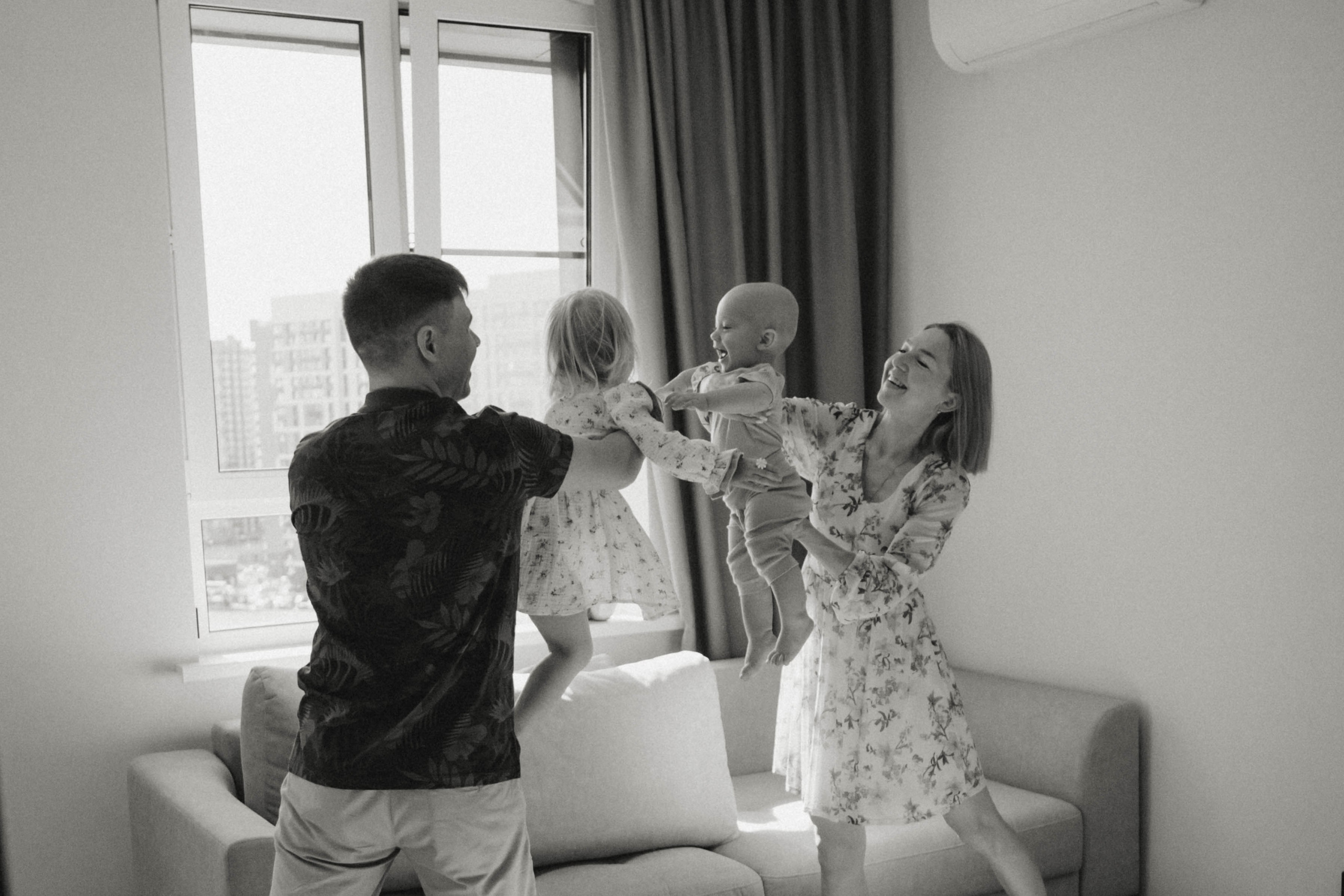 Домашняя фотосессия. Семейный фотограф в Обнинске Вера Весенняя