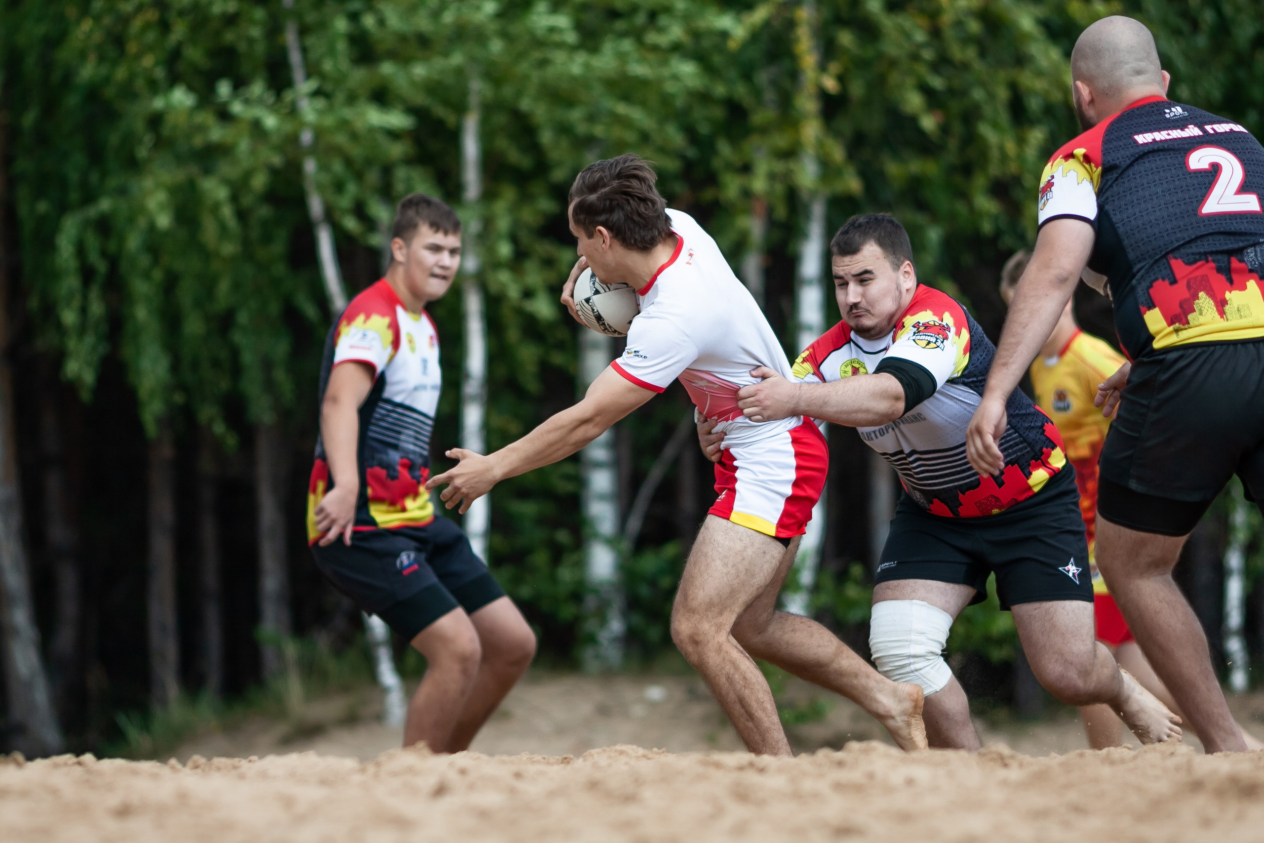 «Кубок «Молота» по пляжному Регби. Фотография