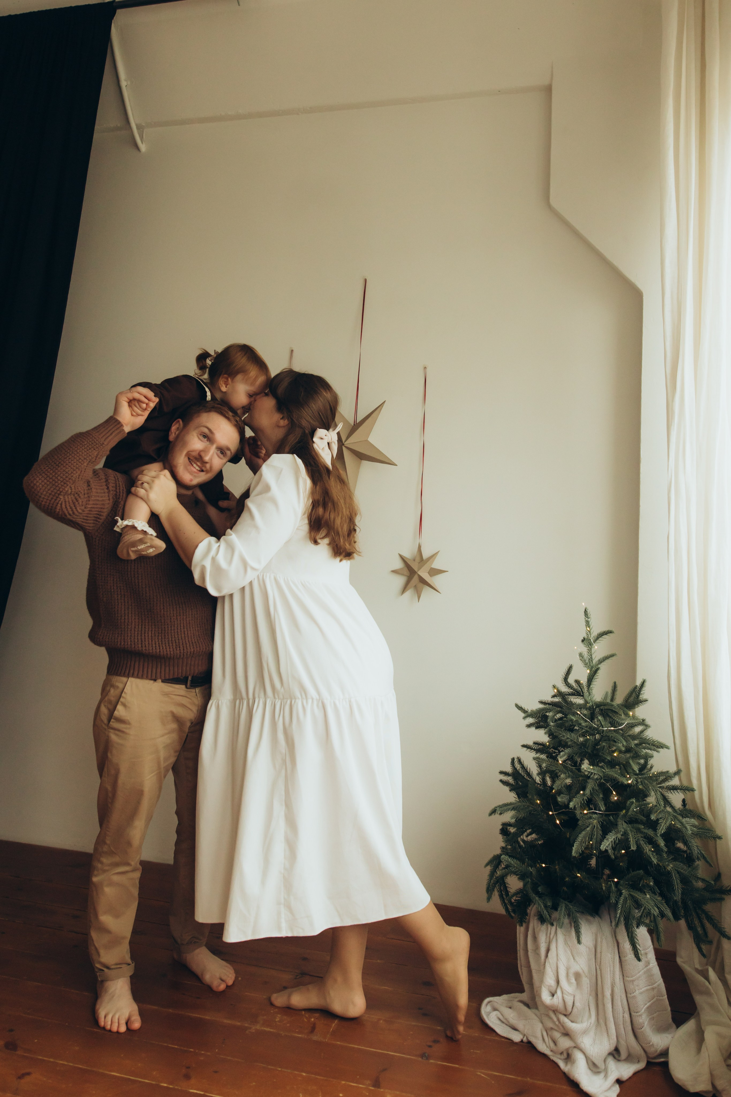 Новогодняя семейная история. Семейный фотограф Москва Юлиана Фетисова