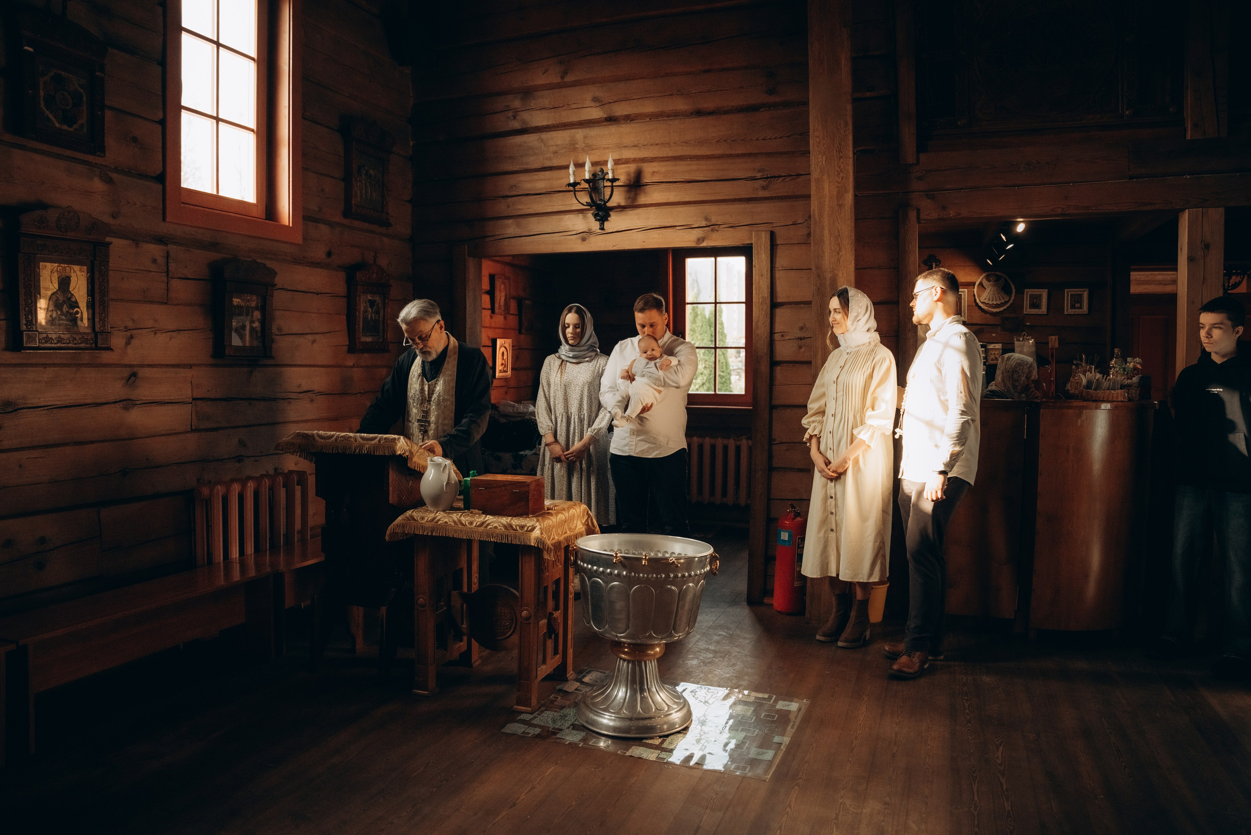 Крещение Мишки. Фотограф в Минске — Мария Миллс