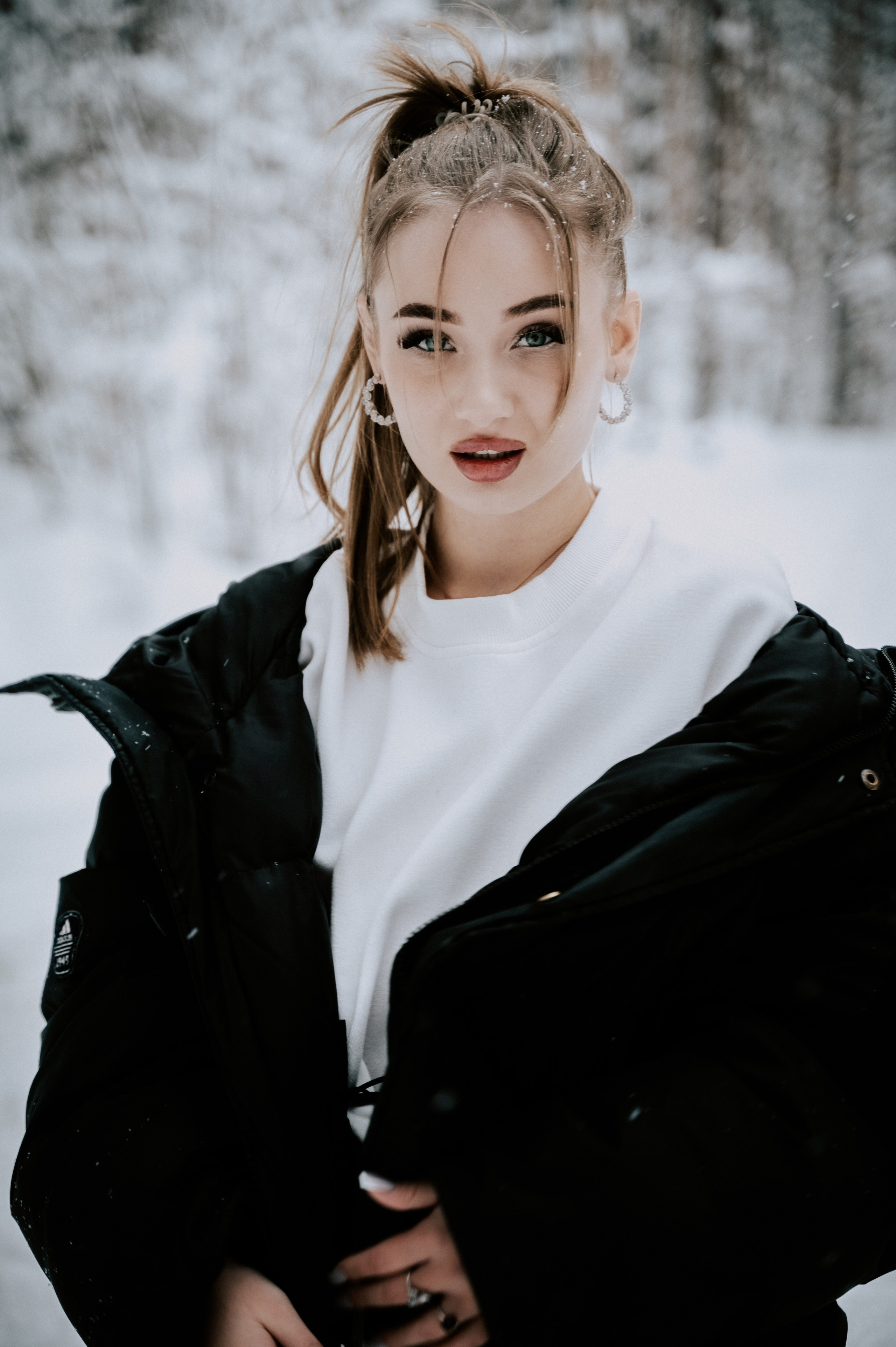 Индивидуальная съёмка для Аделины зима. Фотограф/видеограф Богдан Голованов