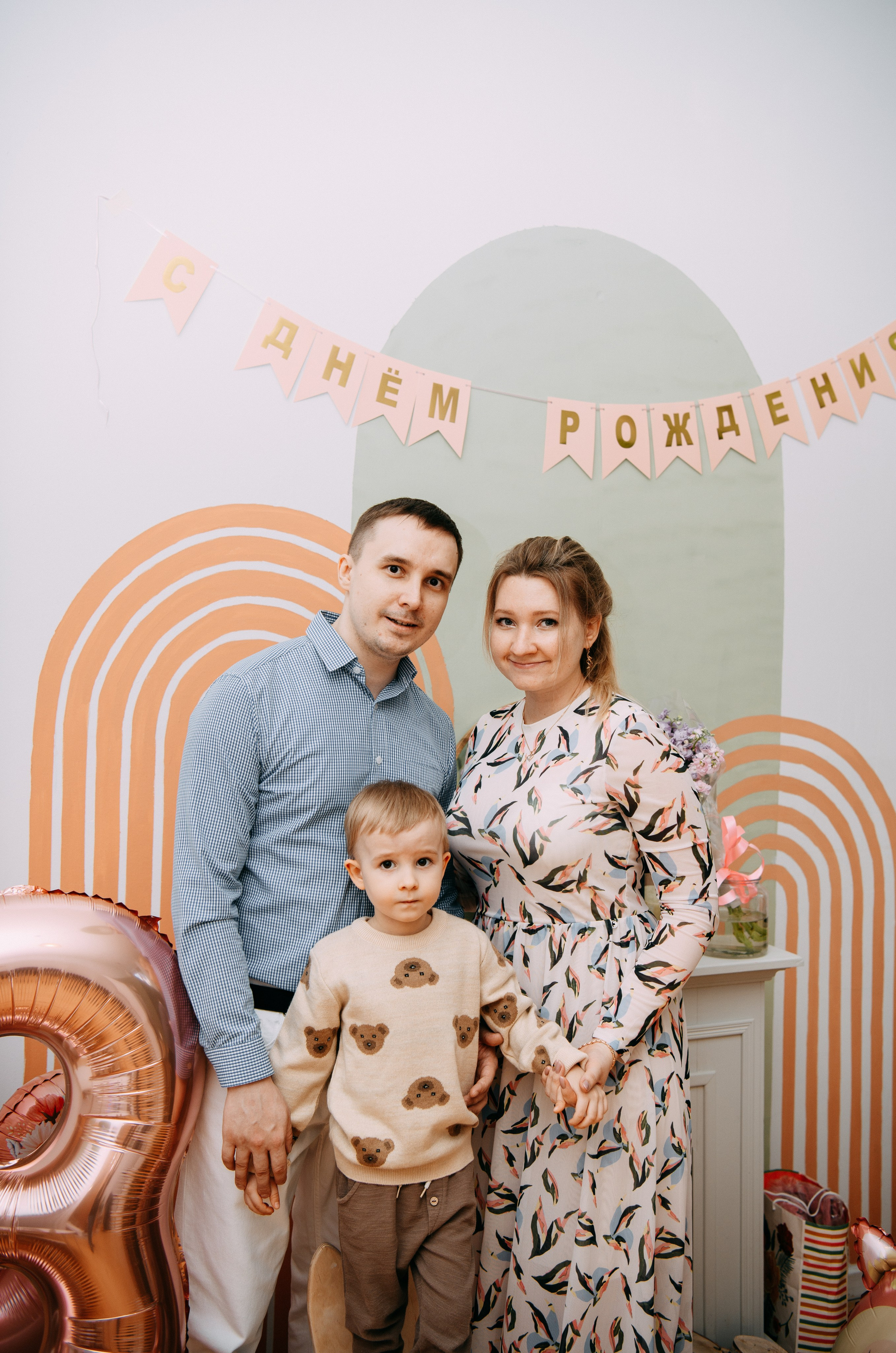 День рождения Анны Павловны. Фотограф на выписку из роддома в Москве и МО