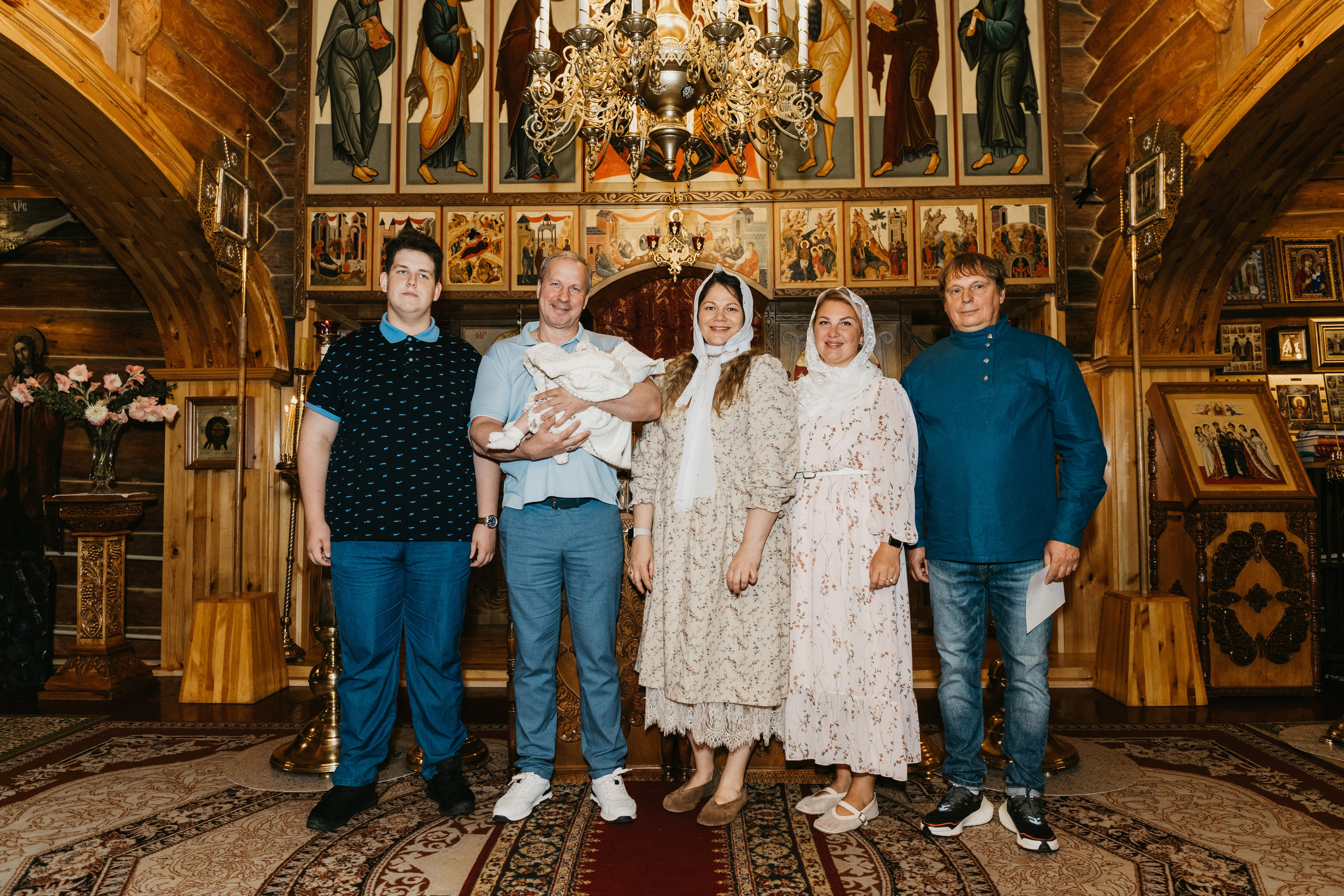 Крещение Елизаветы. Фотограф на выписку из роддома в Москве и МО