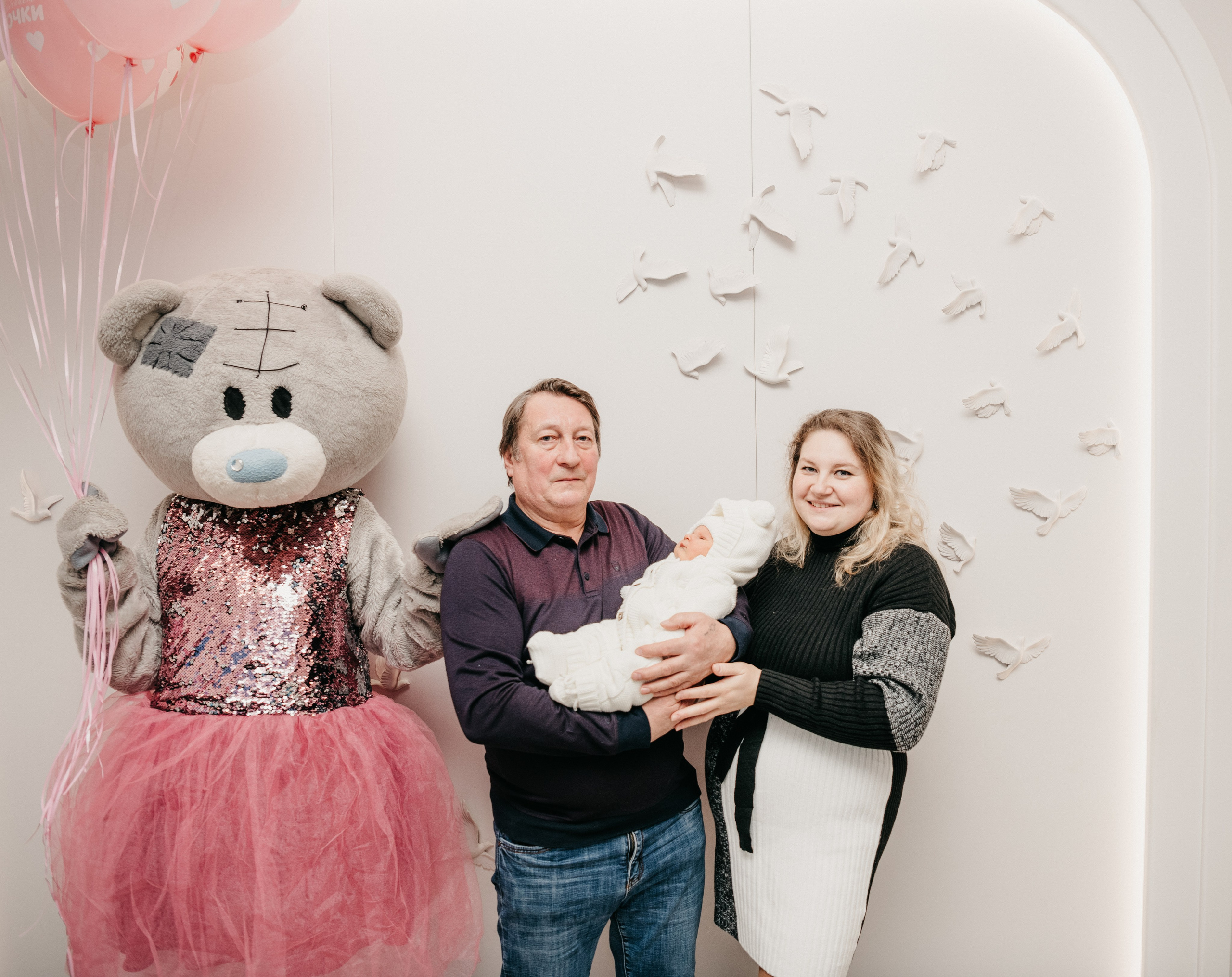 Выписка Александры. Фотограф на выписку из роддома в Москве и МО