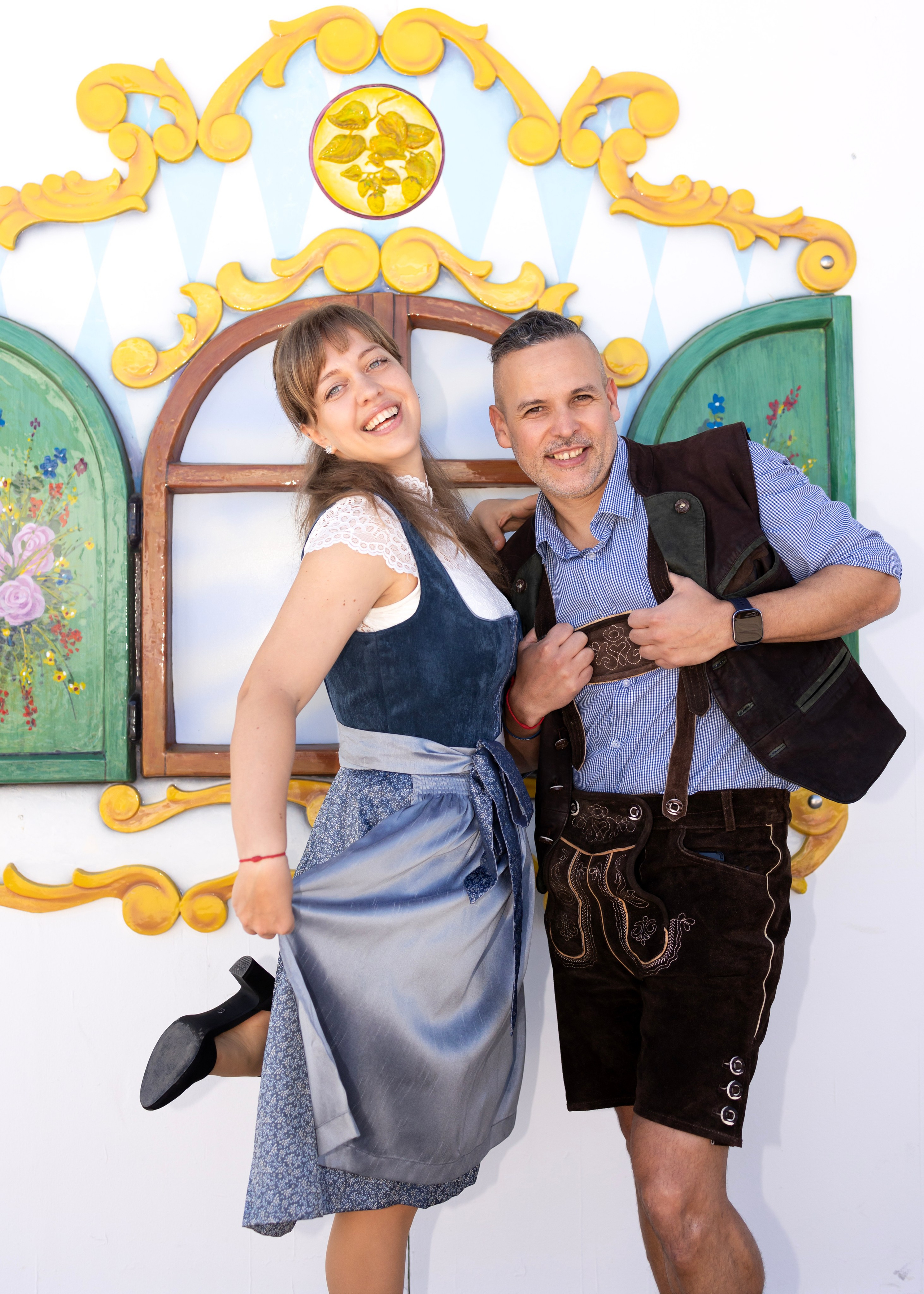 Frühlingsfest. Photographer in Munich