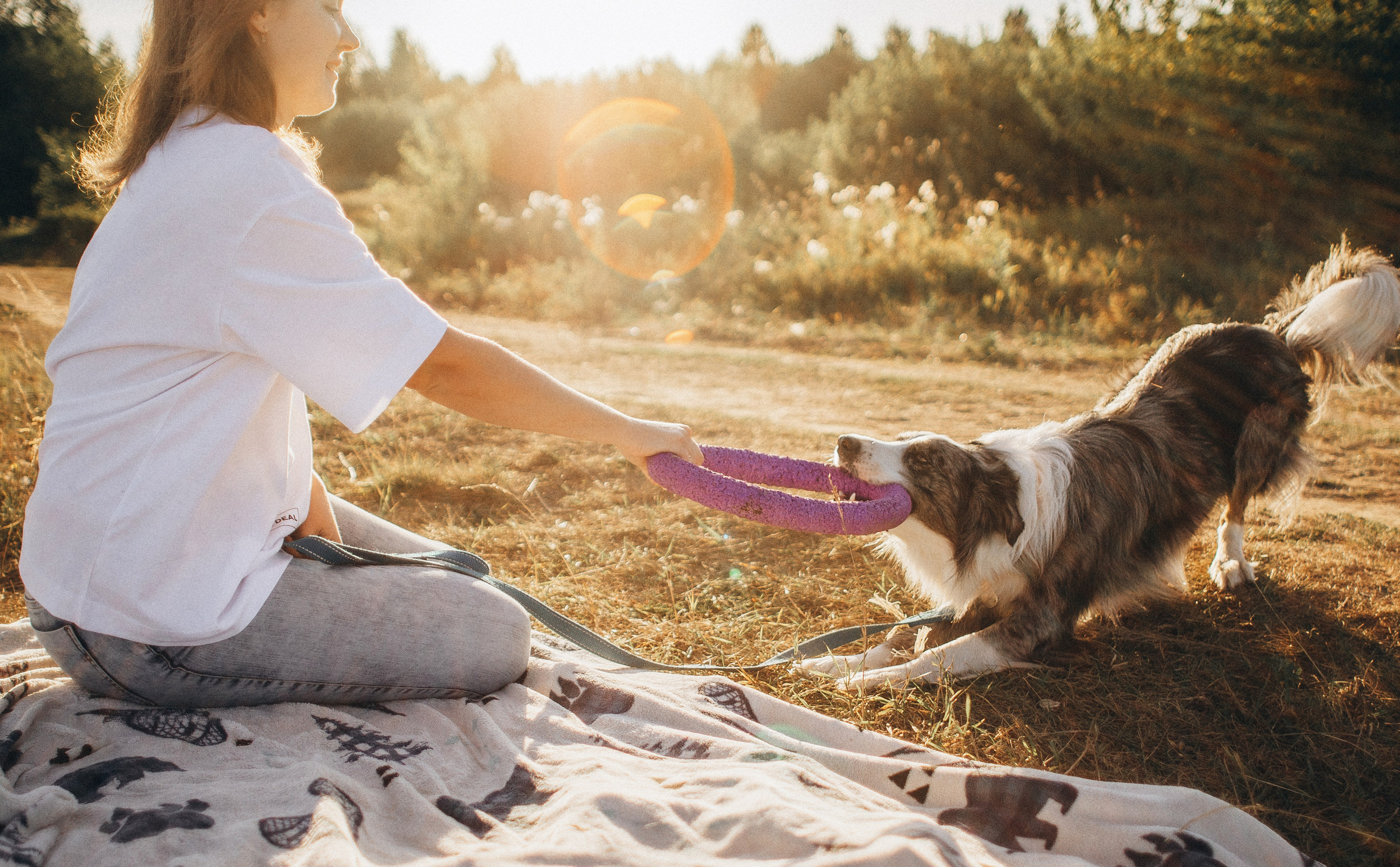 Таня и Бриллиант. Фотограф-анималист Богданова Полина