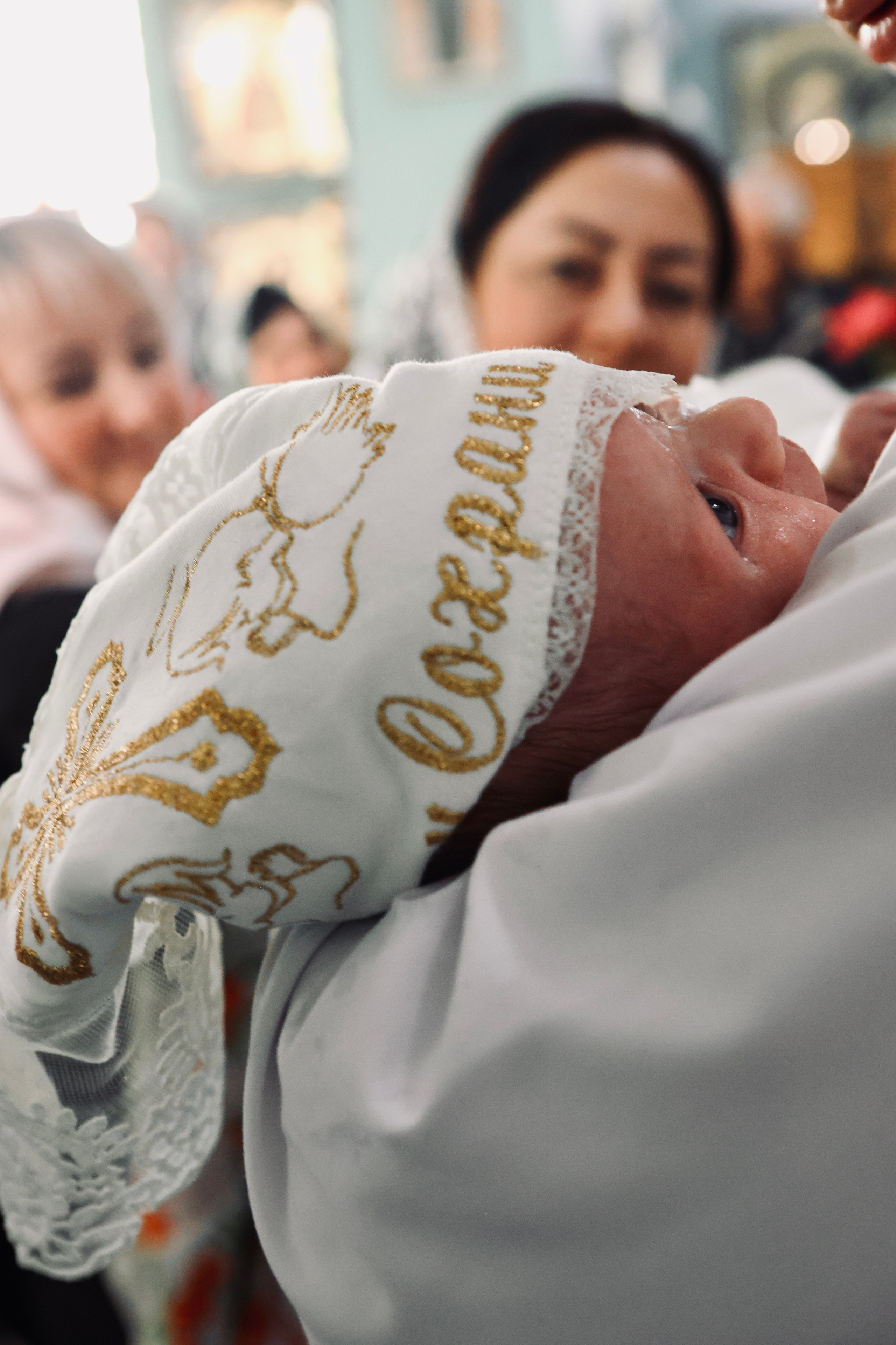 Яна и Максим —крещение Михаила. Фотограф в Курске Смирнов Евгений