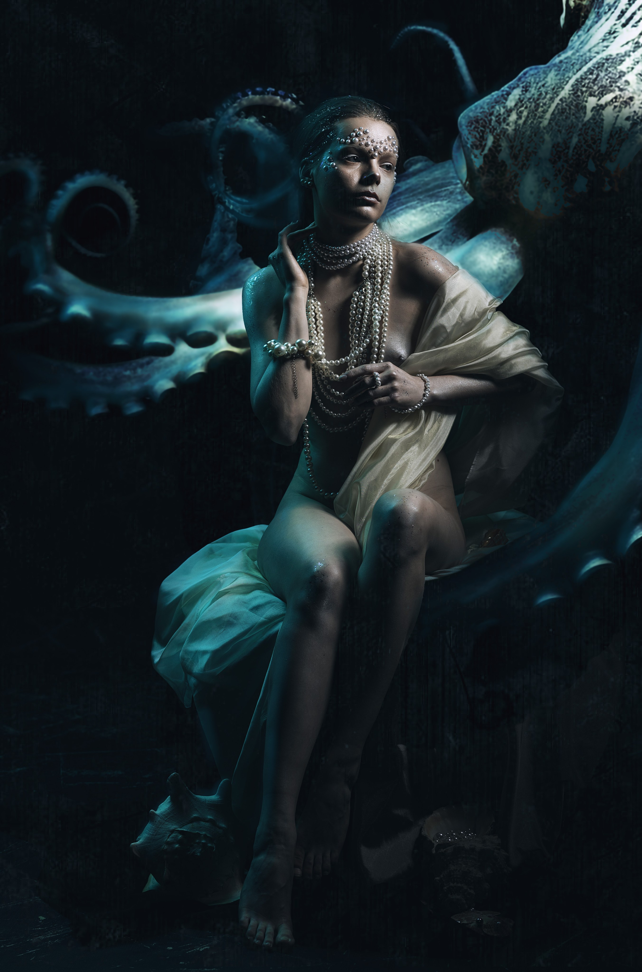 Pearl of a deep sea. Портретный фотограф Кристина Лукьянова