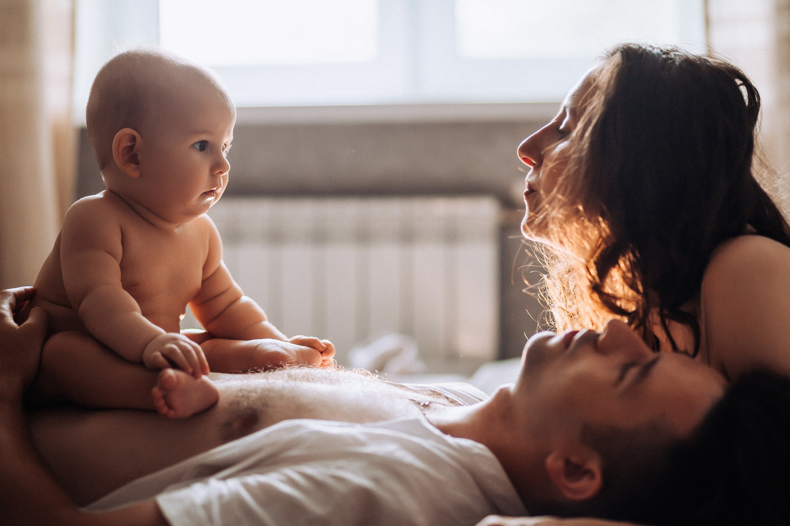 Домашняя съемка для Ксюши Жоры и Лёвы. Мария Стеклова контент фотограф и семейный фотограф в Омске и Тюмени