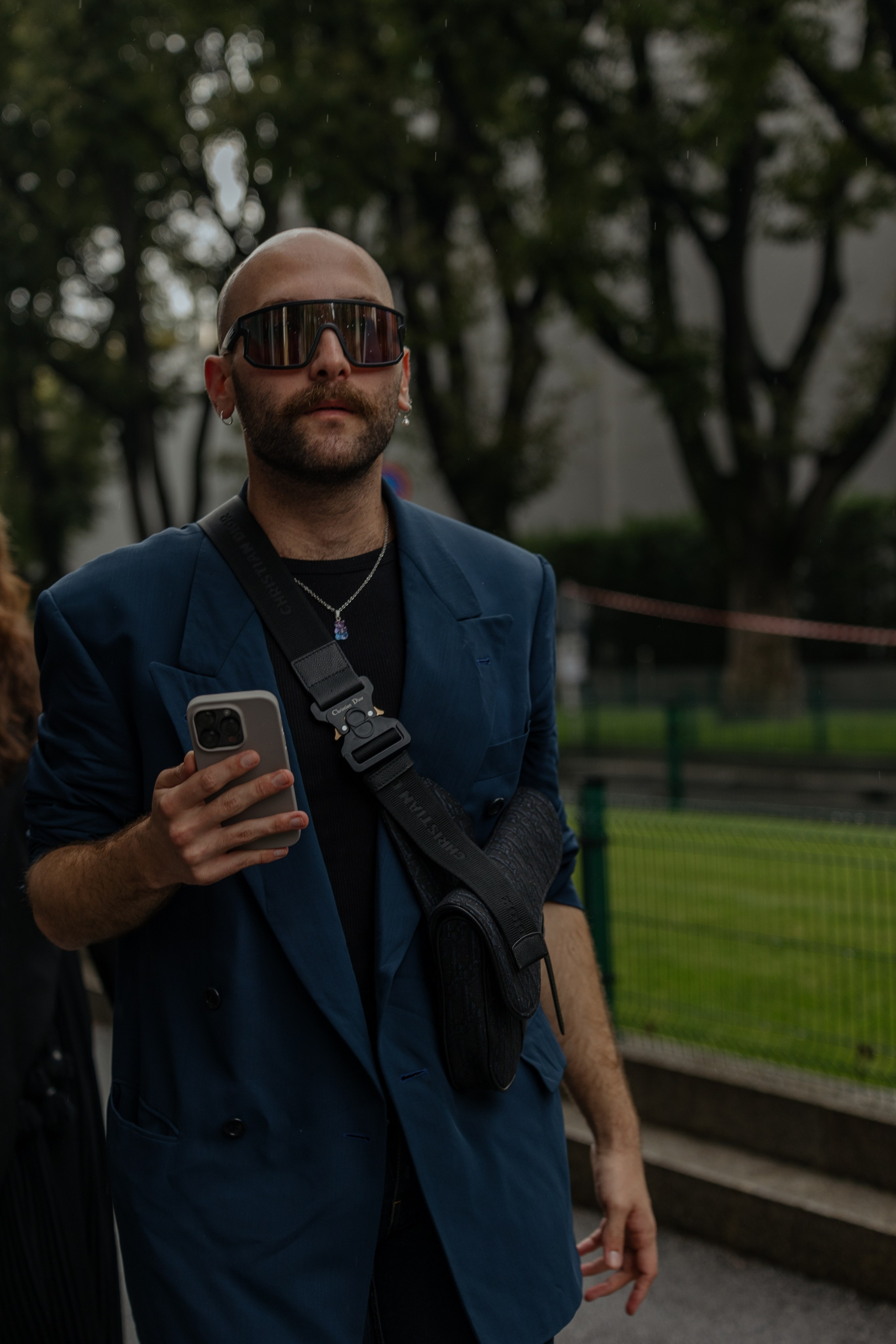 MFW SPRING/SUMMER 2024 EMPORIO ARMANI. Photographer in Milan Ivan Goncharov