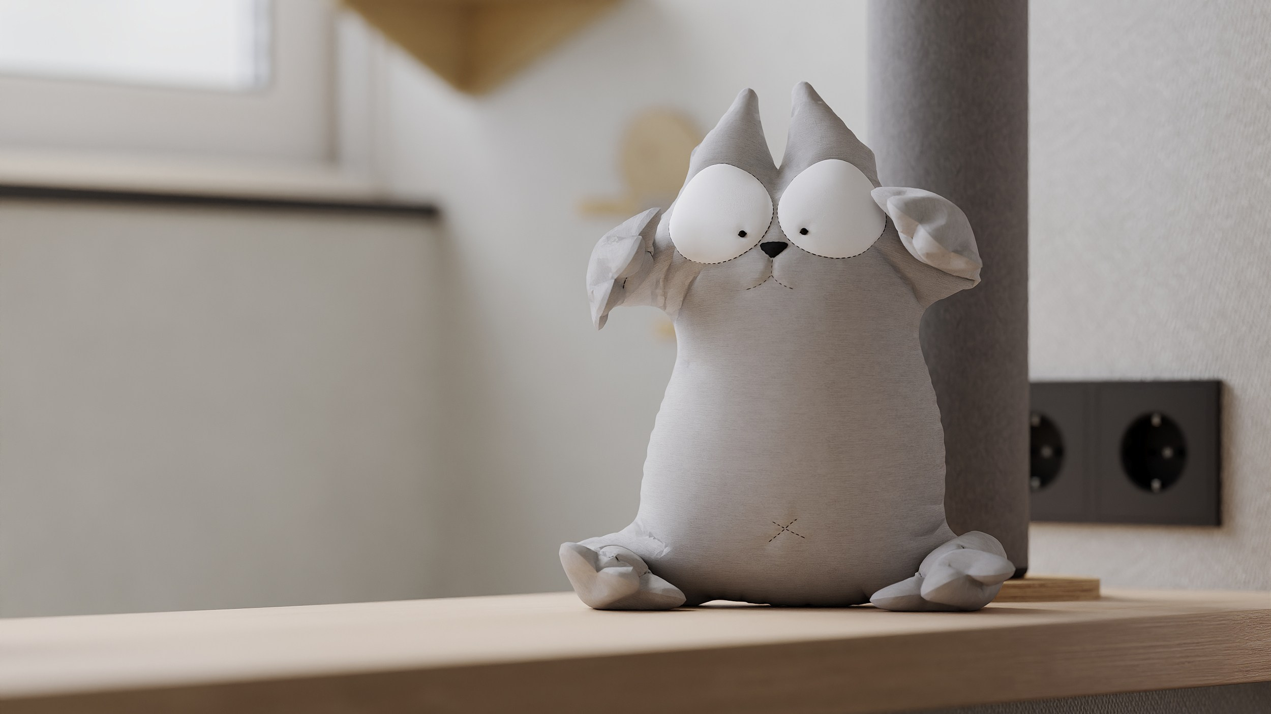 Квартира семьи Милюковых. 3D визуализатор в Москве Сердюк Владислав