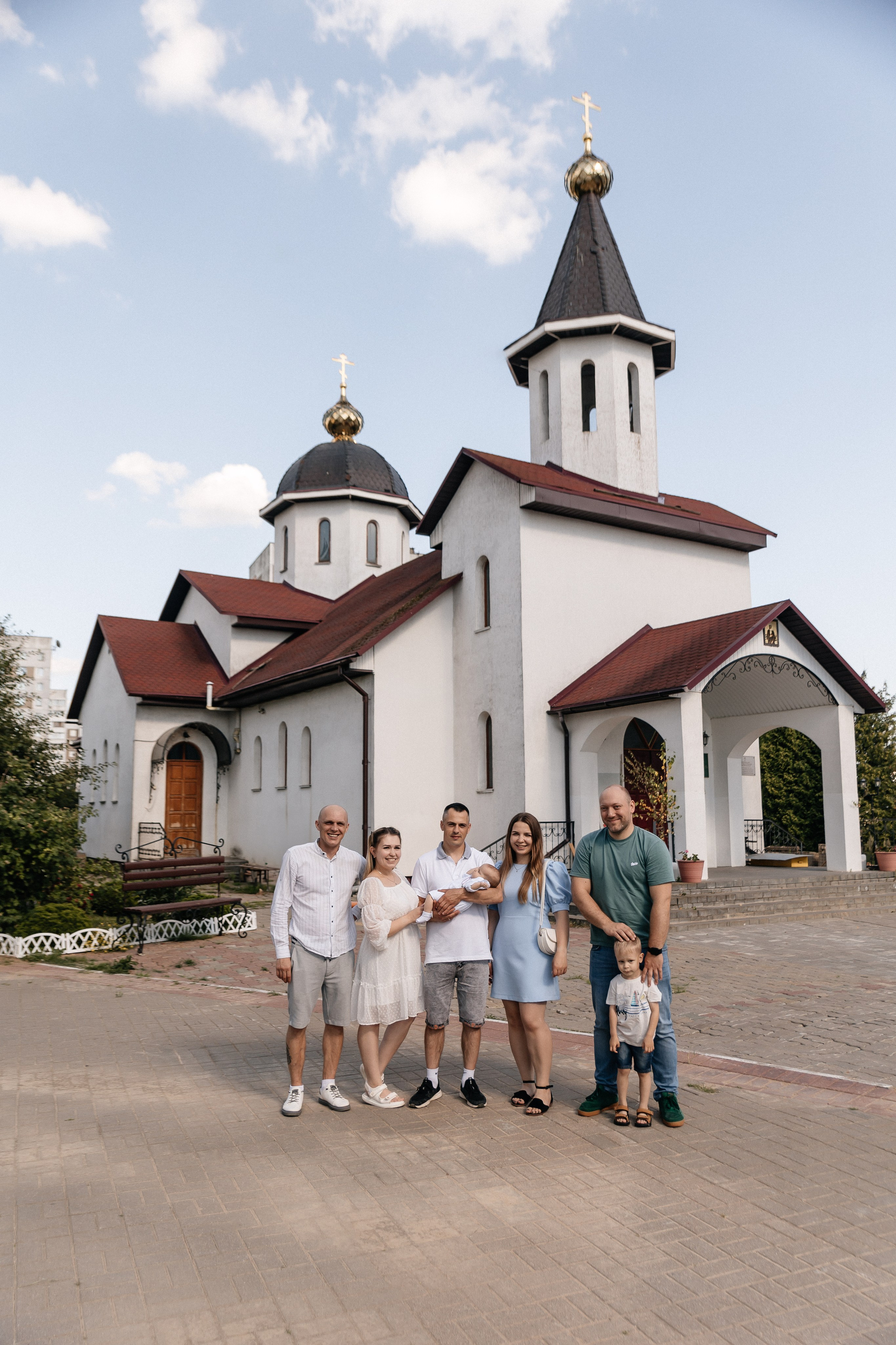 Крещение Ксении. Семейный фотограф Минск Усова Ольга