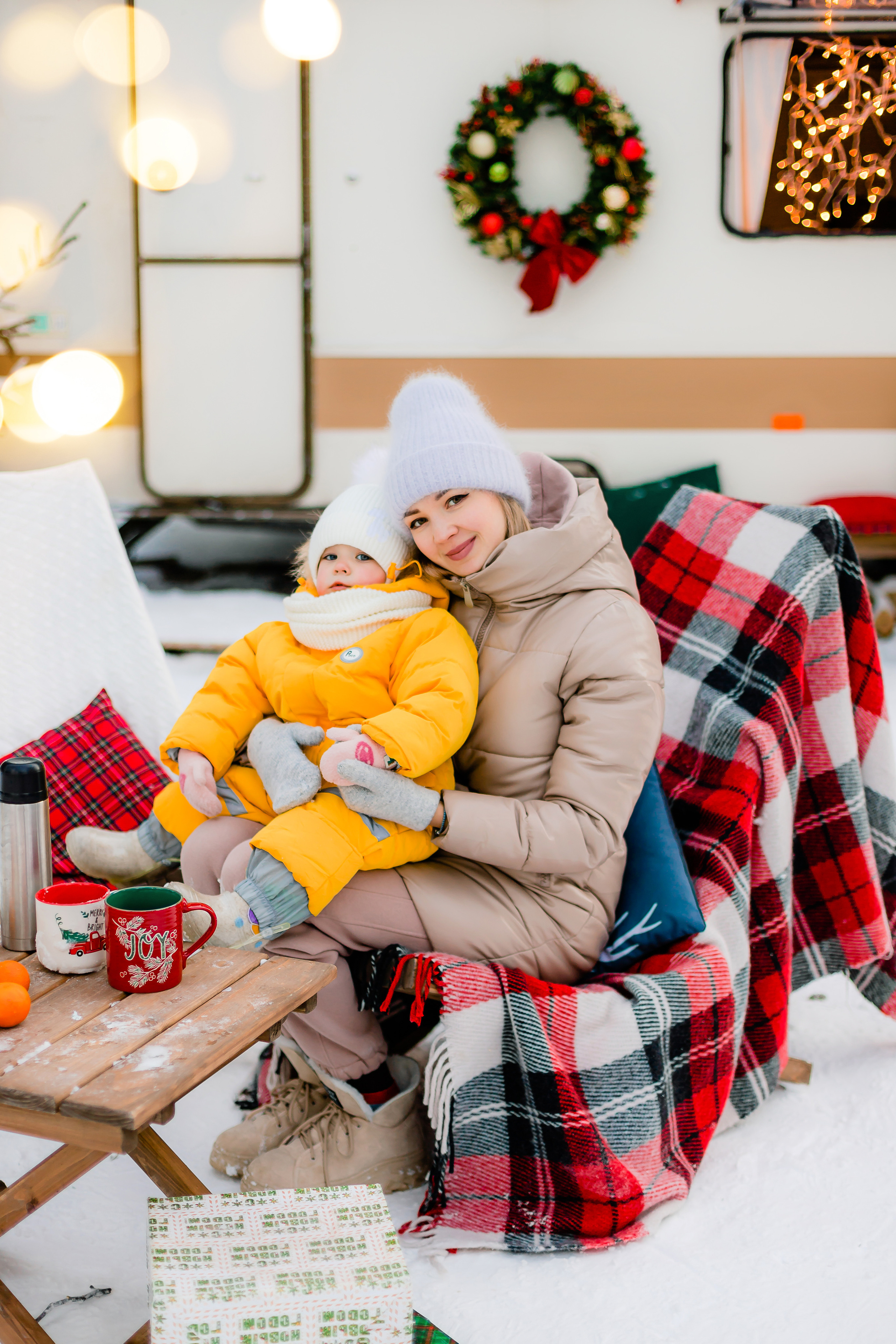 Новогодний автобус. Семейный и свадебный фотограф в Чебоксарах и Новочебоксарске Ирина Юрь