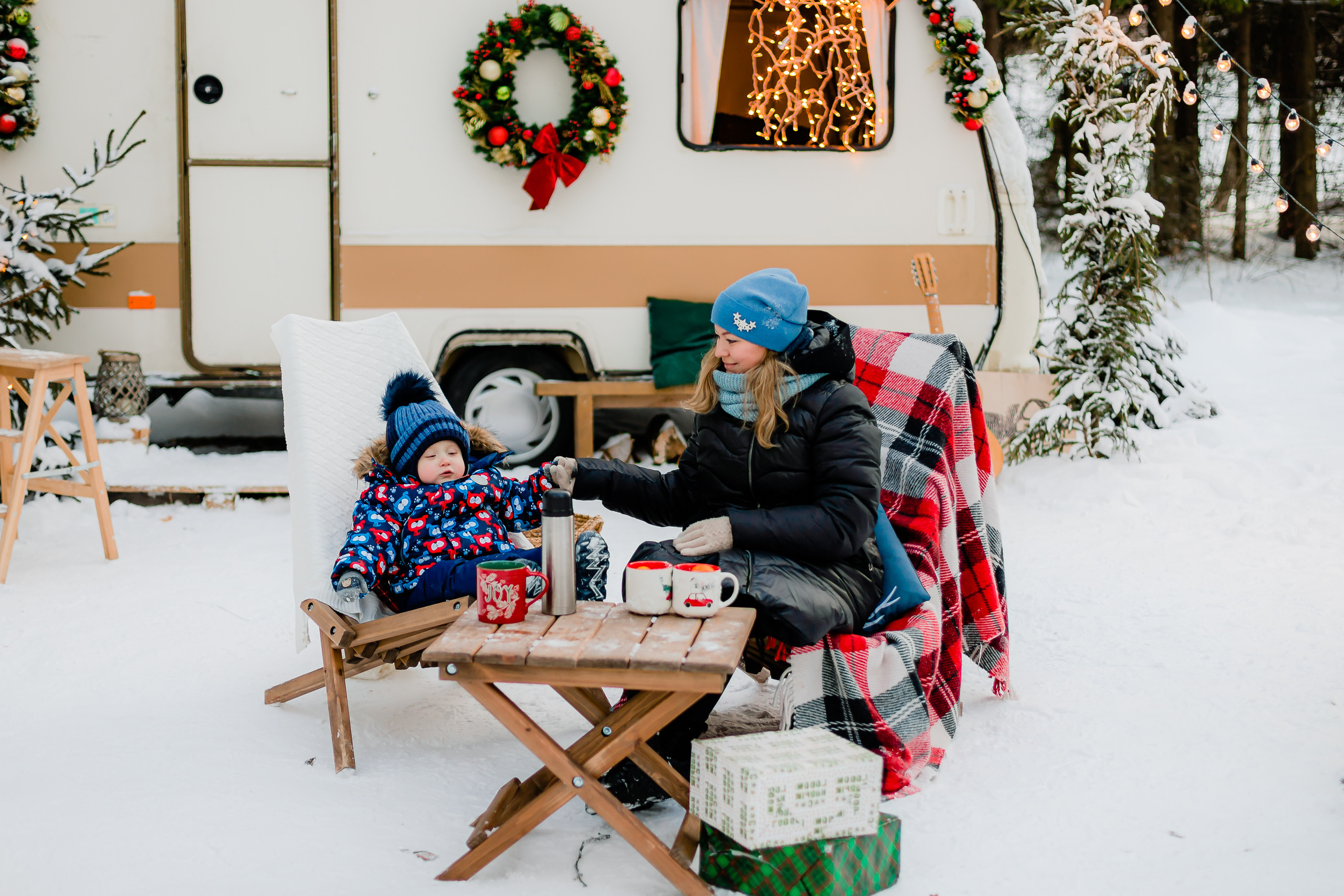Новогодний автобус. Семейный и свадебный фотограф в Чебоксарах и Новочебоксарске Ирина Юрь