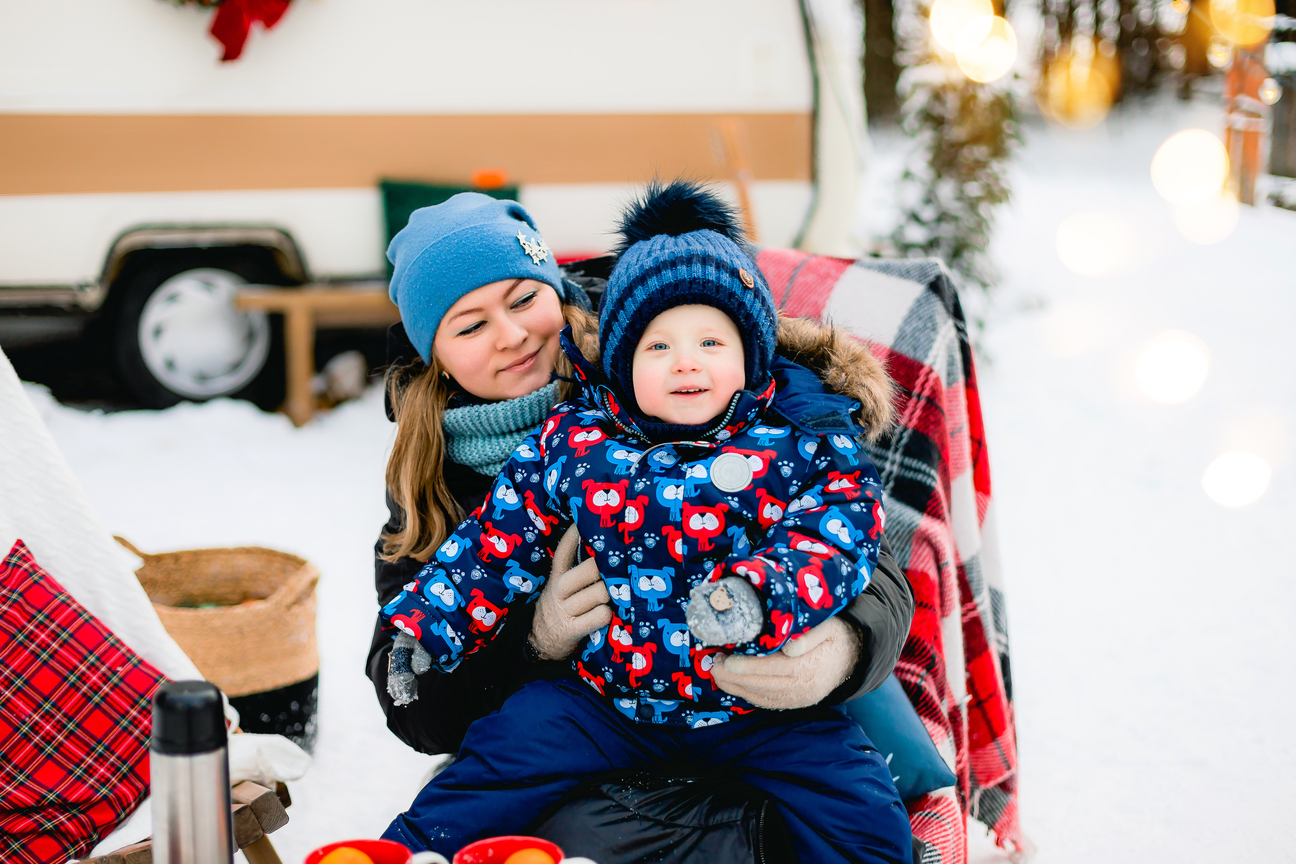 Новогодний автобус. Семейный и свадебный фотограф в Чебоксарах и Новочебоксарске Ирина Юрь