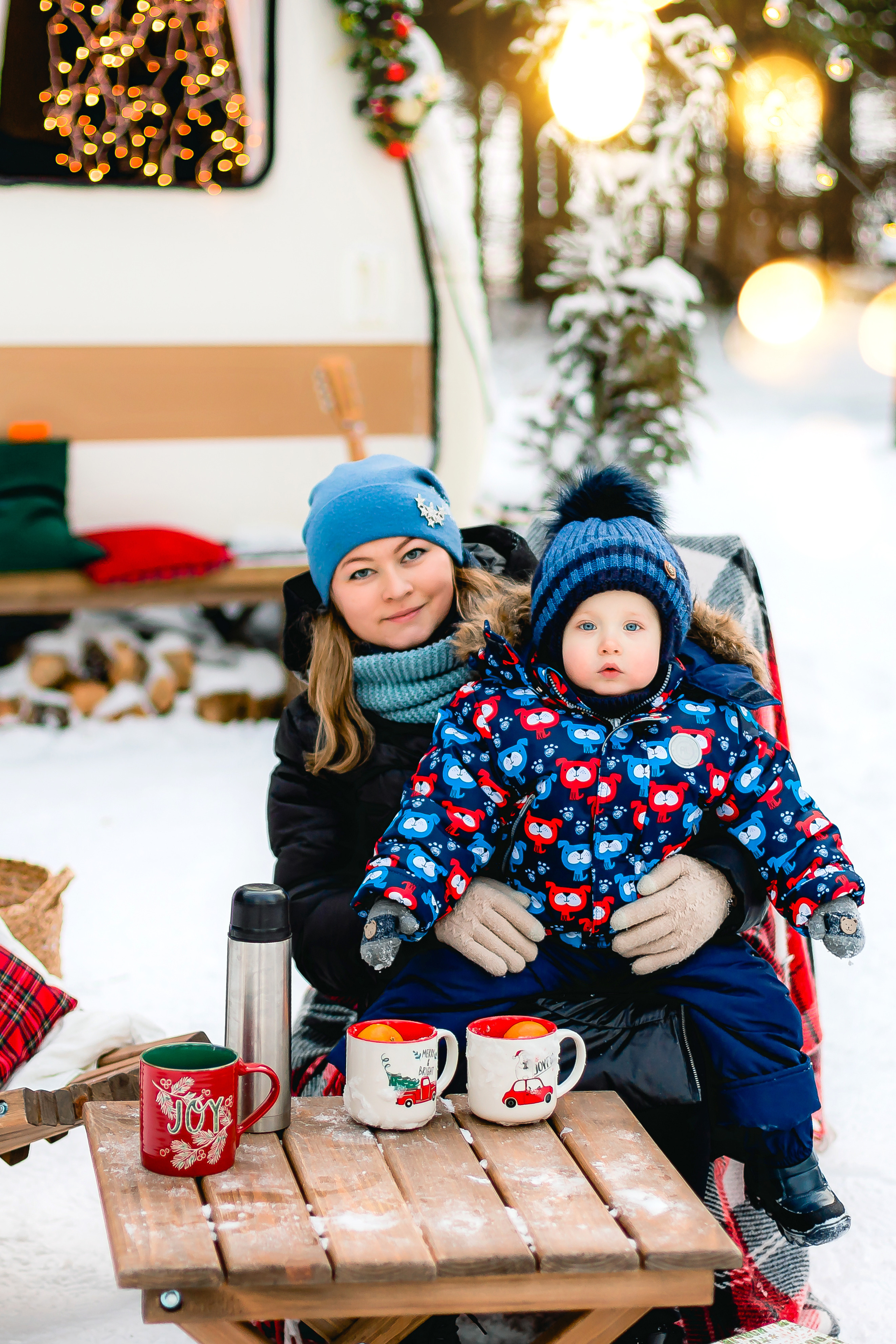Новогодний автобус. Семейный и свадебный фотограф в Чебоксарах и Новочебоксарске Ирина Юрь