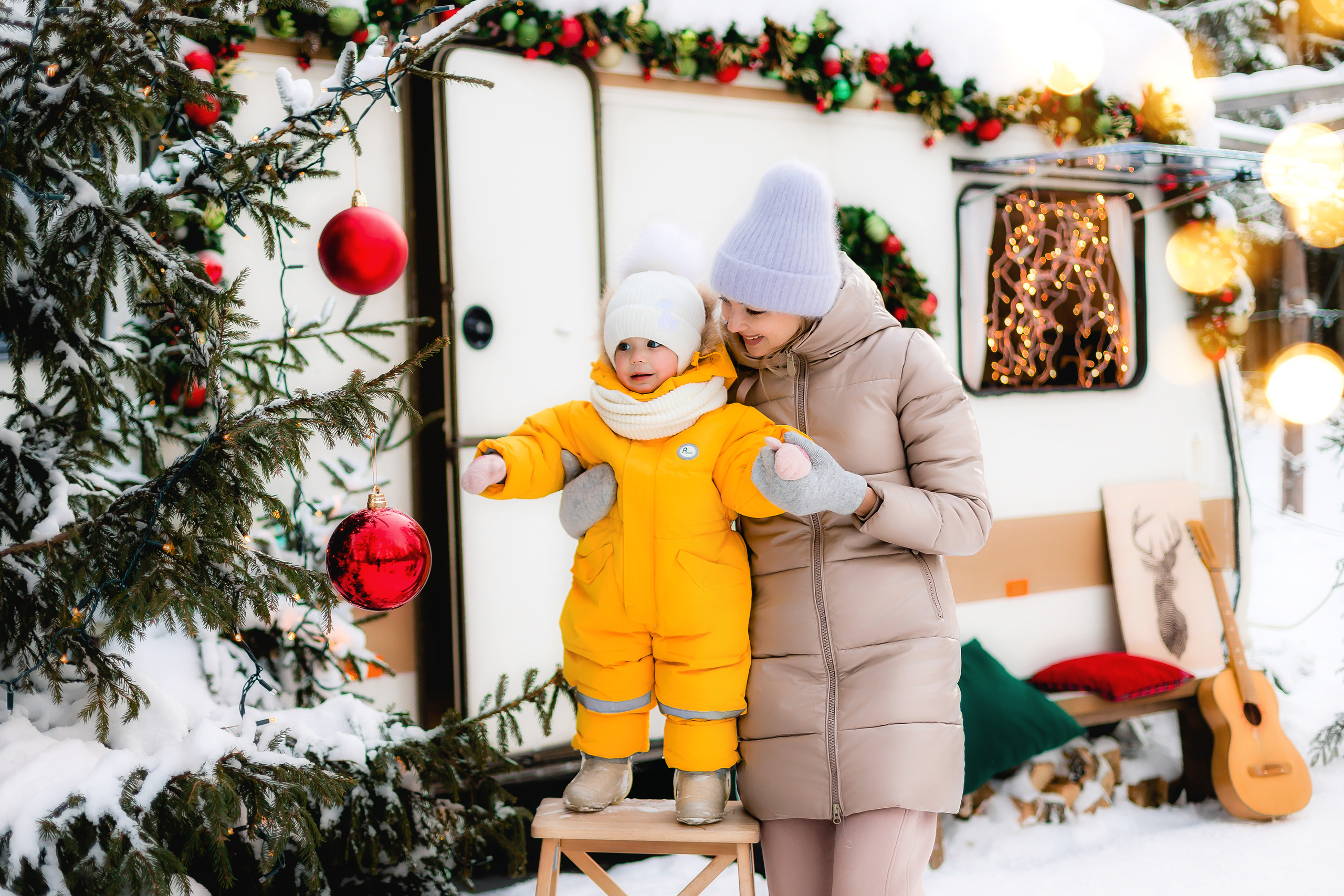 Новогодний автобус. Семейный и свадебный фотограф в Чебоксарах и Новочебоксарске Ирина Юрь