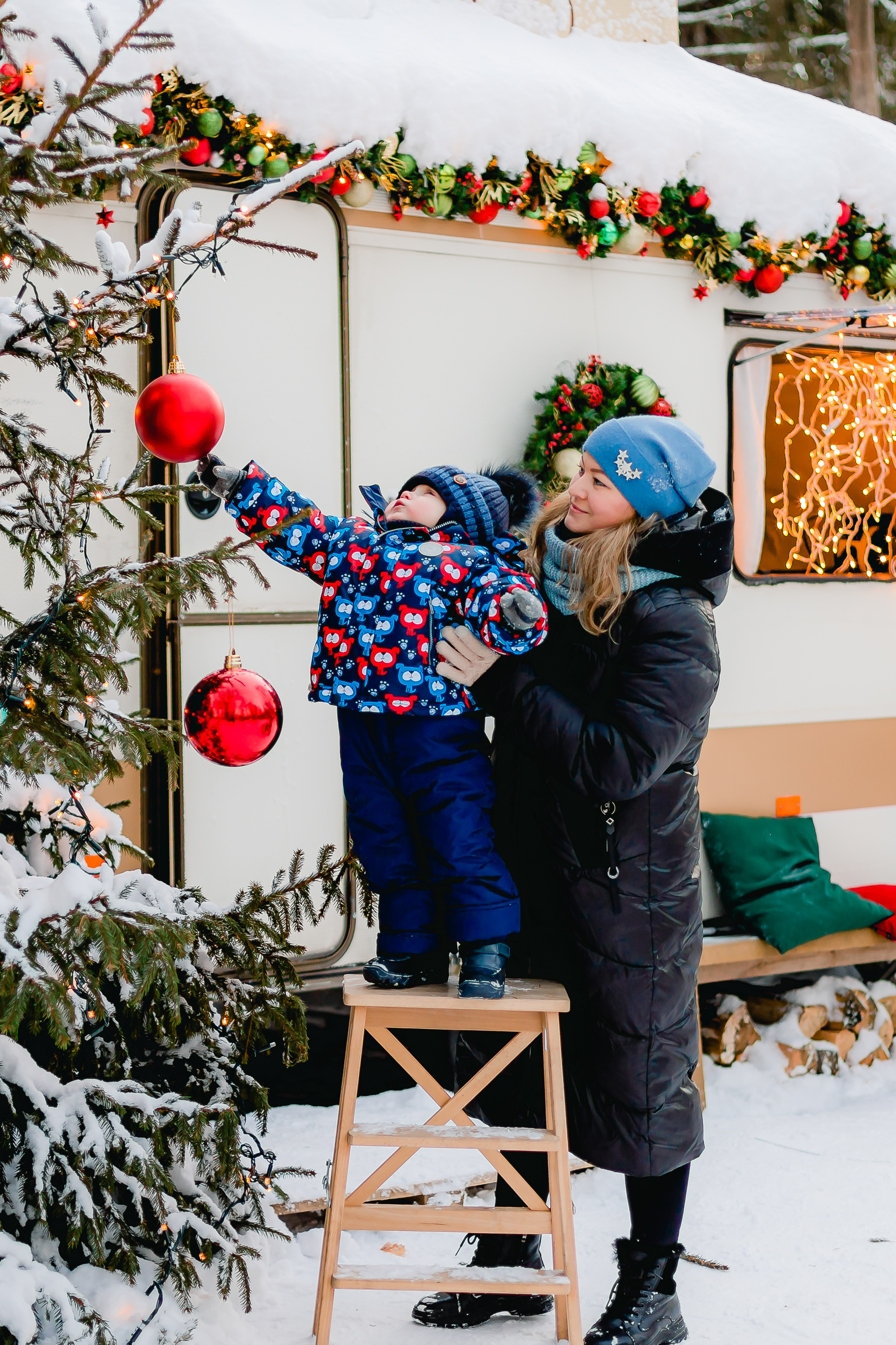Новогодний автобус. Семейный и свадебный фотограф в Чебоксарах и Новочебоксарске Ирина Юрь