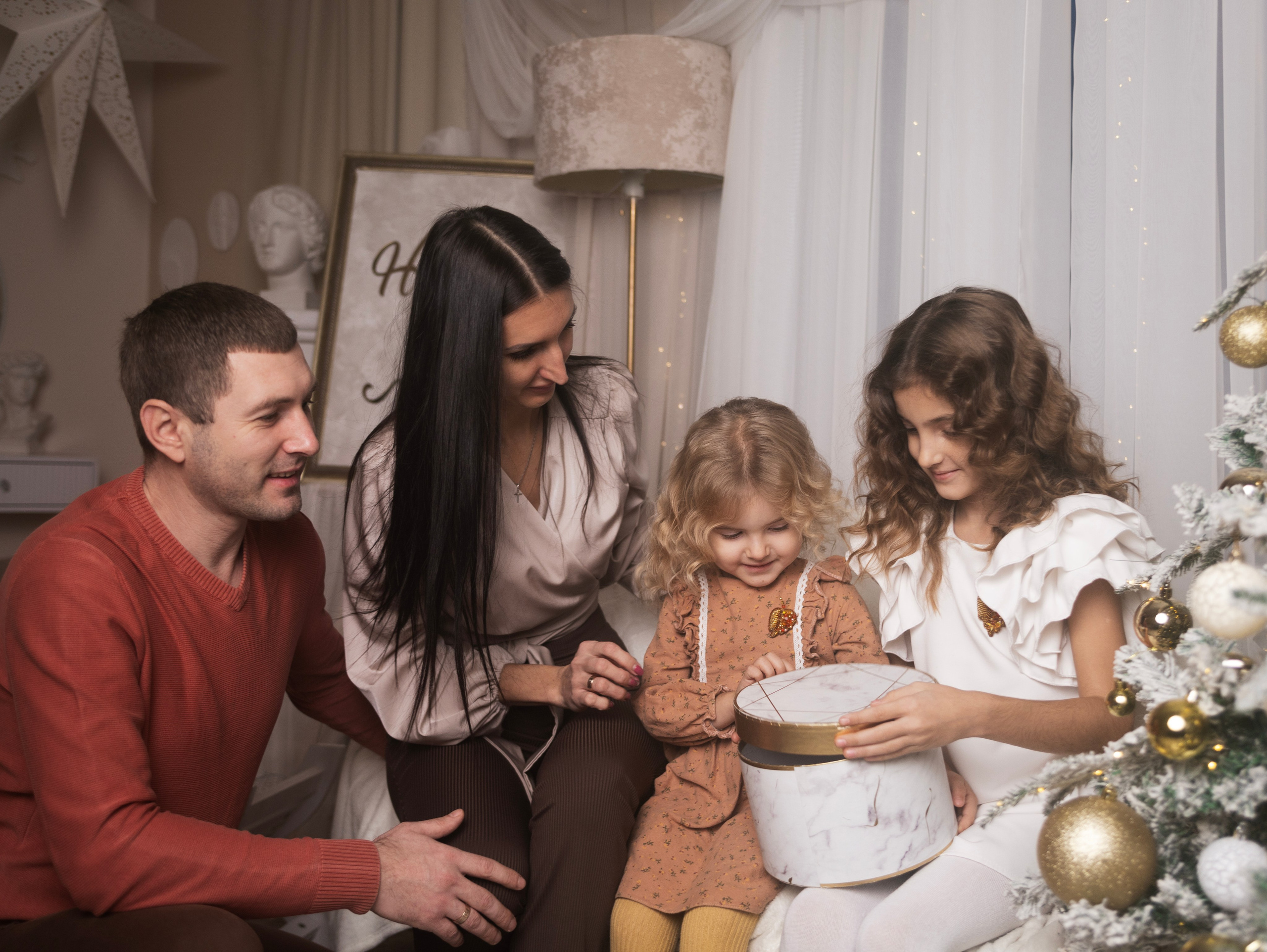 Рома и Вика. Новогодняя. Фотограф, Таганрог, Руслан Степущенко