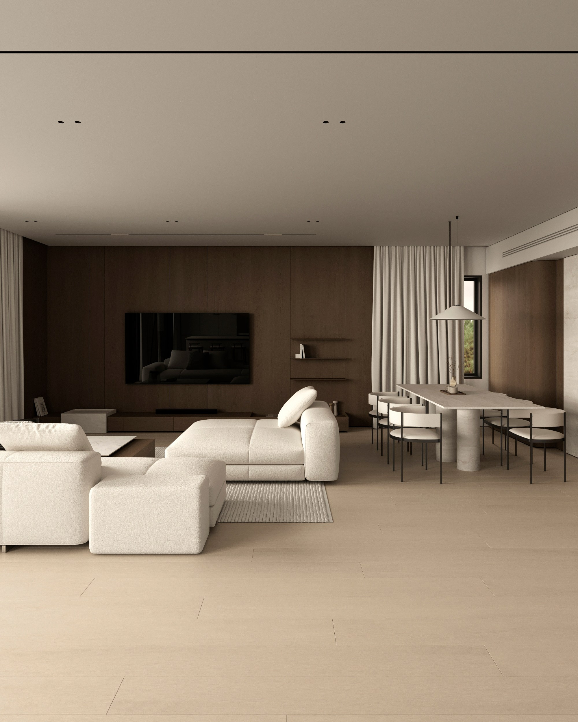 Warm Light Residence. Denis Konarev | Architectural Visualization Studio