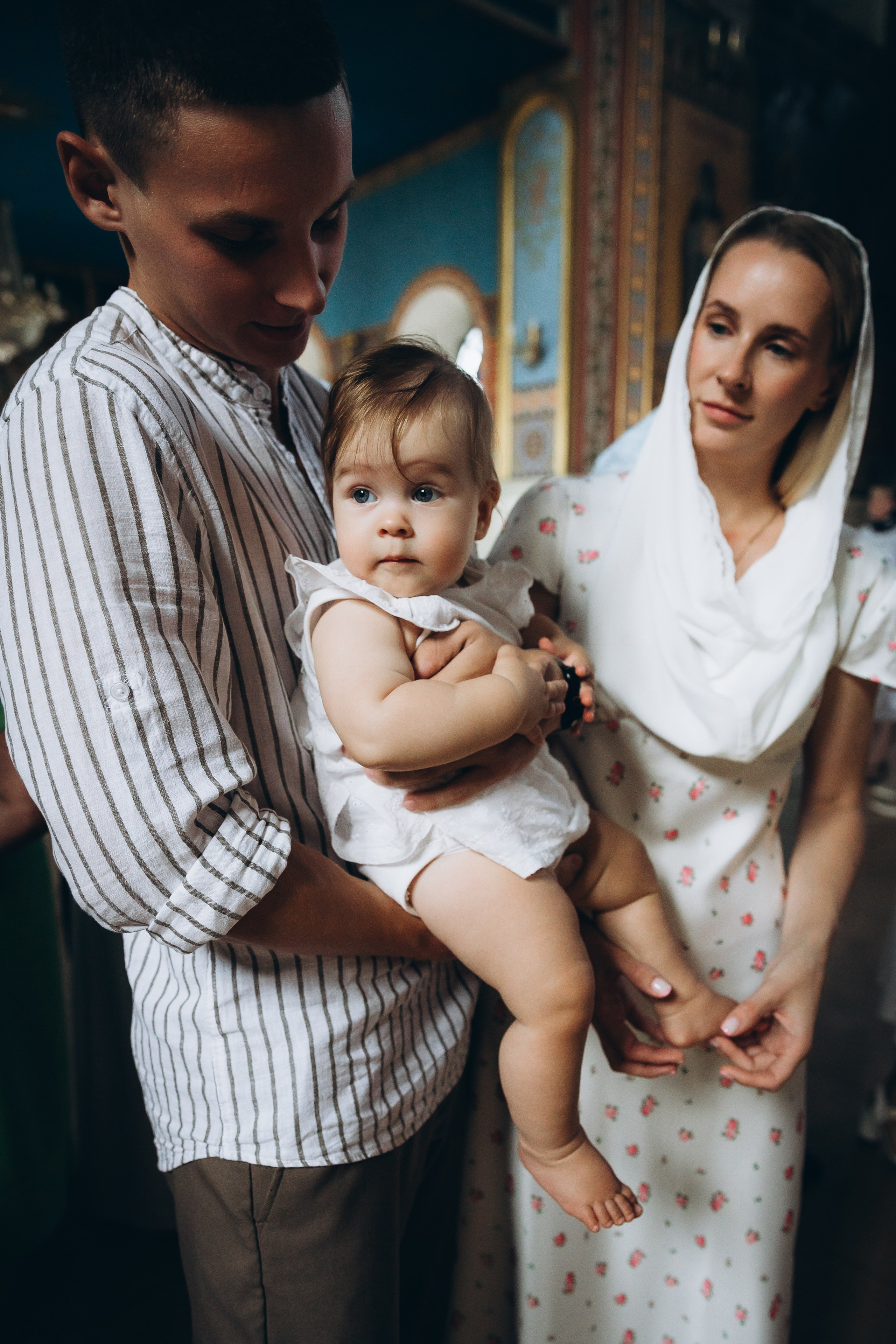 Крещение Анечки. Фотограф в Краснодаре Алла Потоцкая