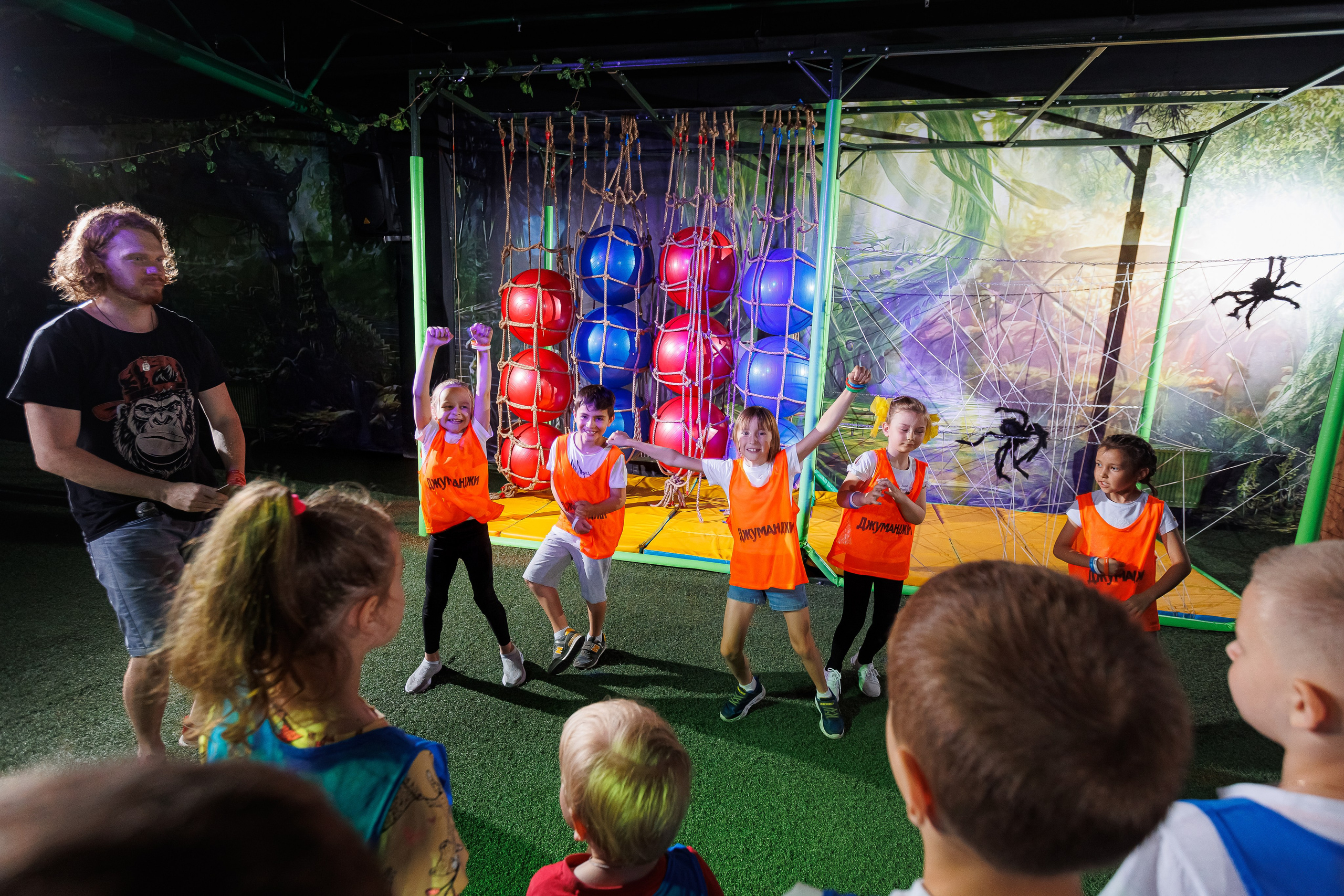 День рождения Полины и Егора «Джуманджи». Семейный и детский фотограф Комина Елена, Власиха, Одинцово