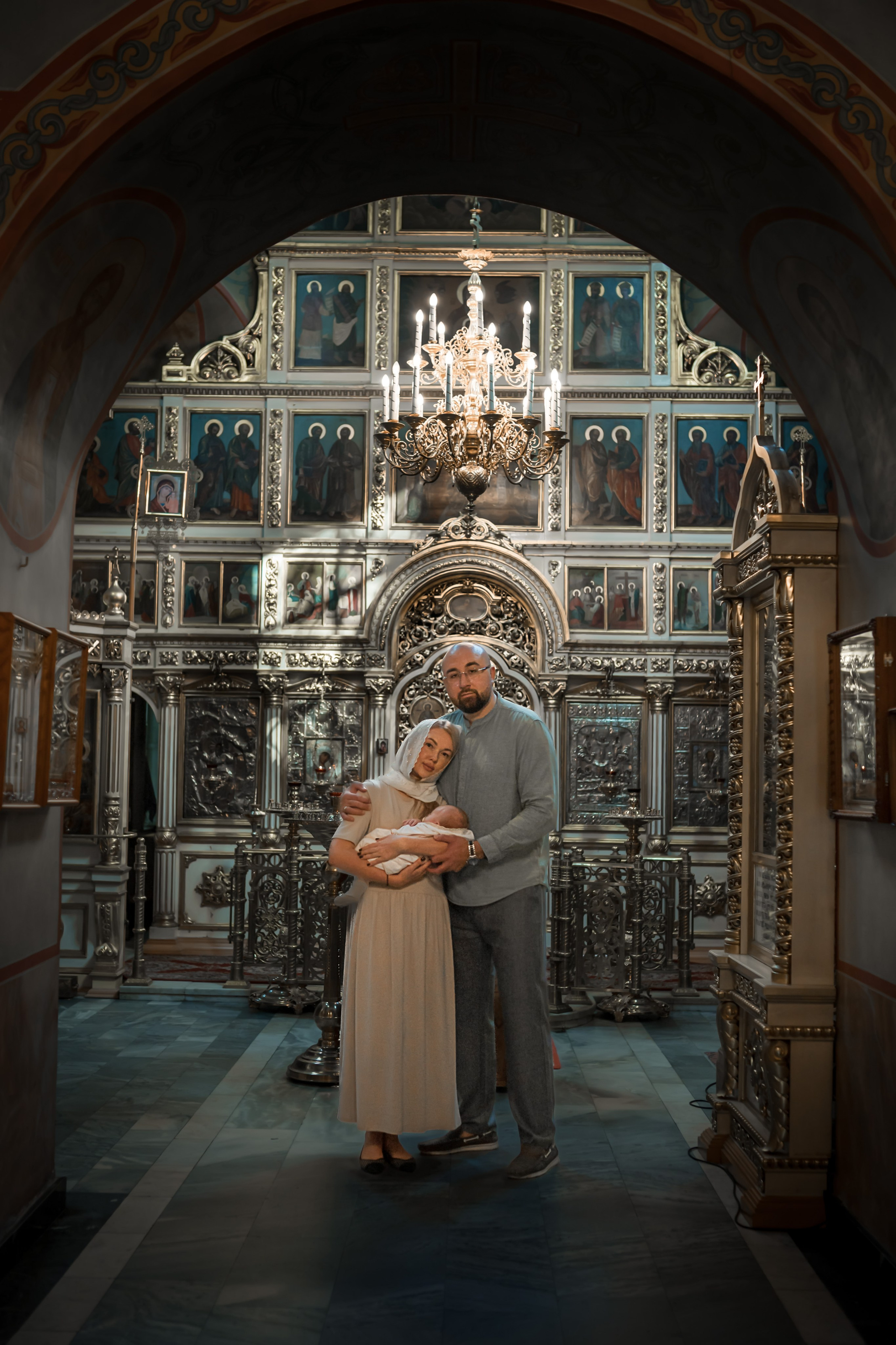 Крещение Ивана (Одинцово. Преображенская церковь в Юдино). Фотограф Стеценко Наталия. Одинцово, Москва, Московская область