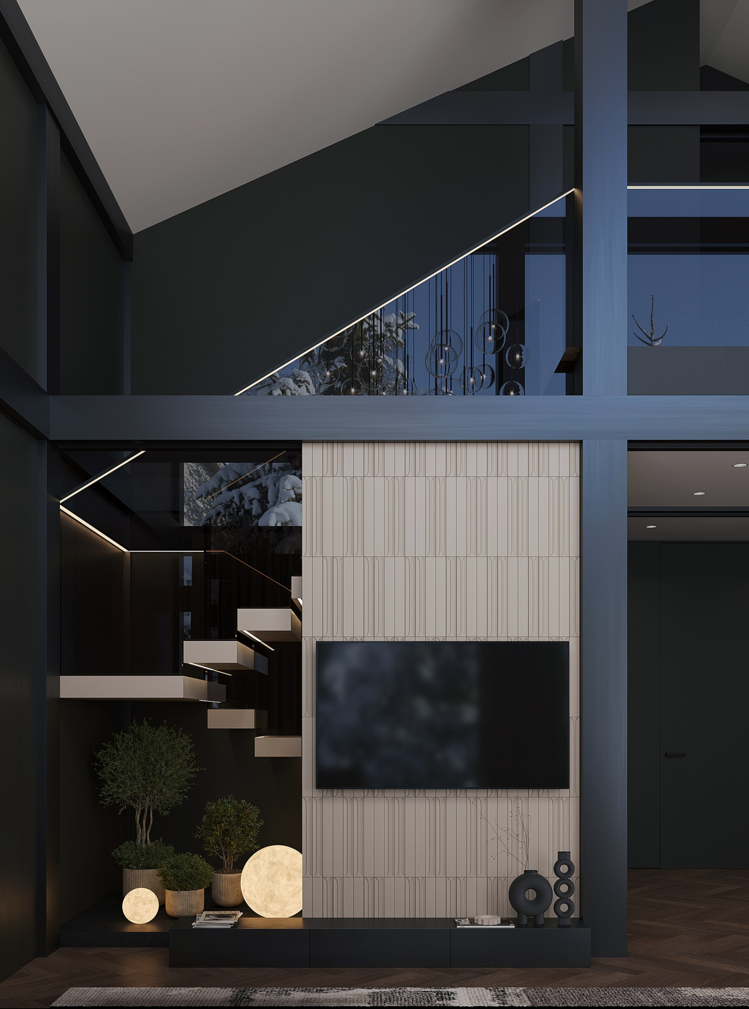 Проект Фахверк Омск. Студия дизайна интерьера Лактионовой Елены